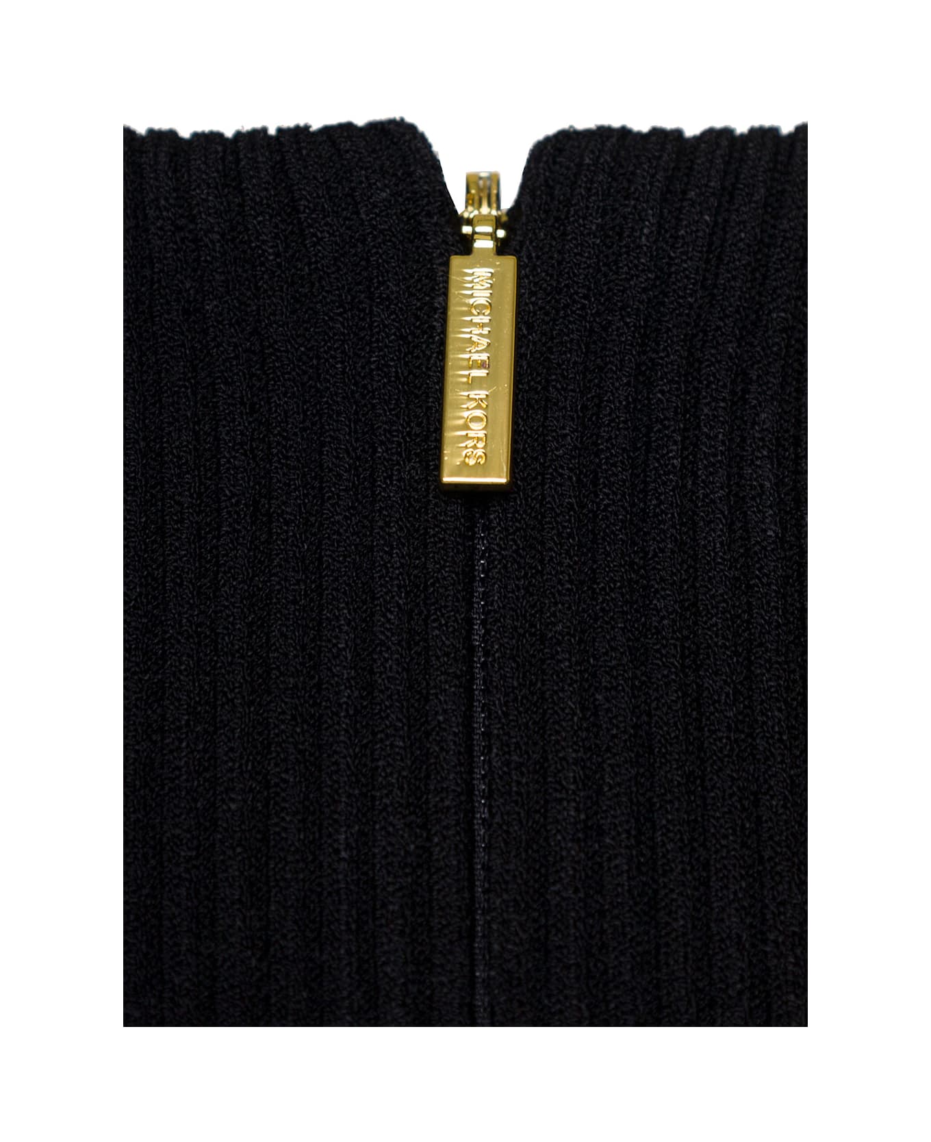 MICHAEL Michael Kors Criss Cross Cutout Sweater - Black ニットウェア