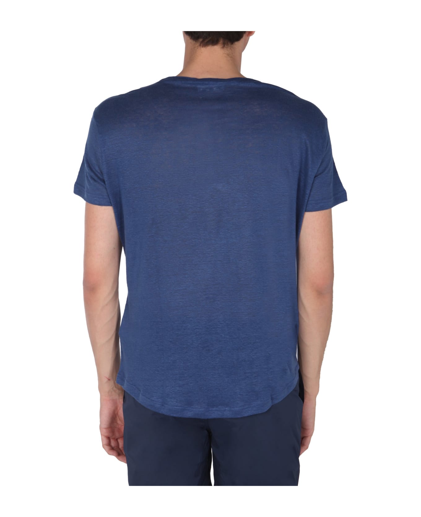 Orlebar Brown Obt Linen T-shirt - BLU