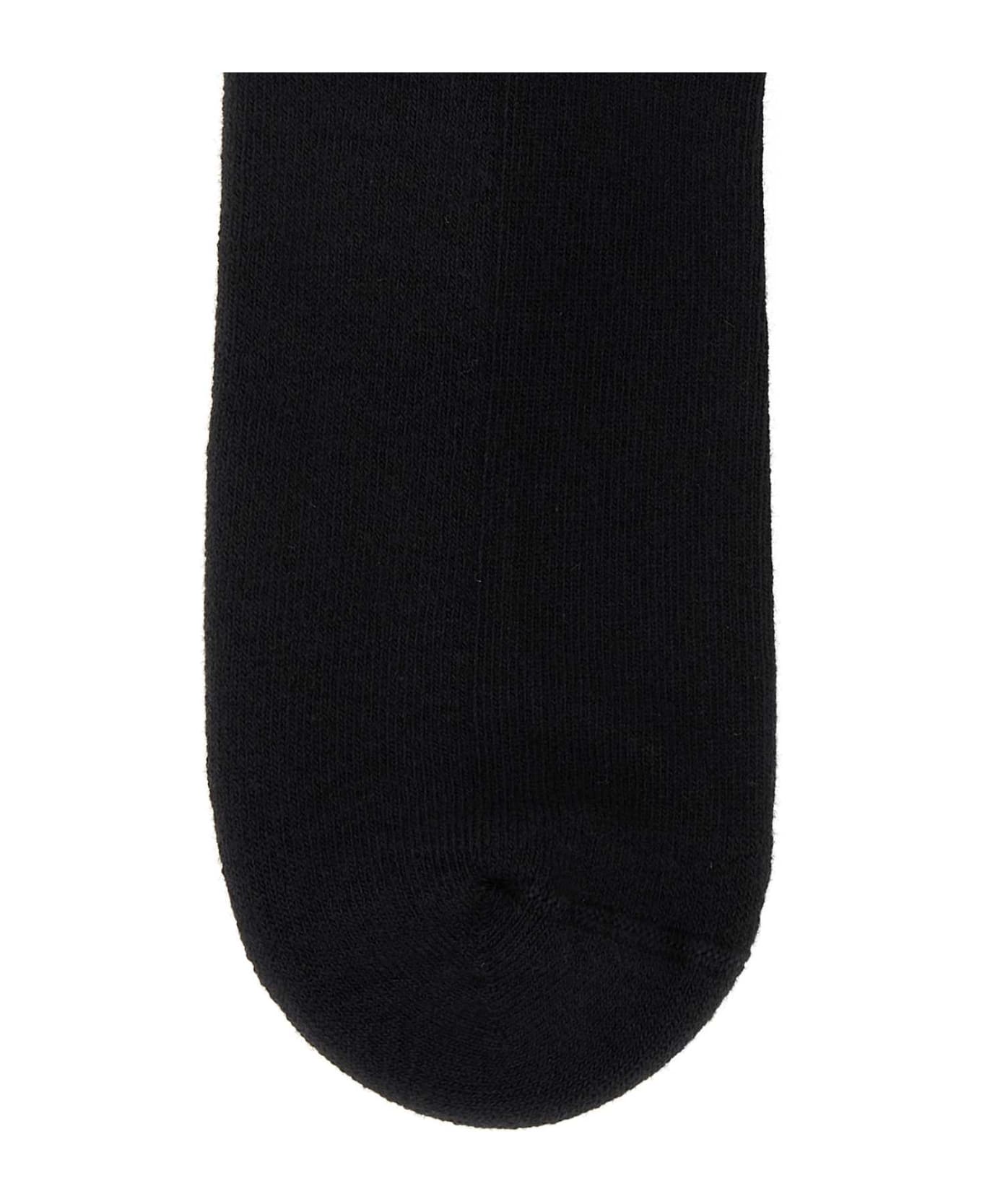 Carhartt Black Stretch Cotton Blend Chase Socks - WHT 靴下