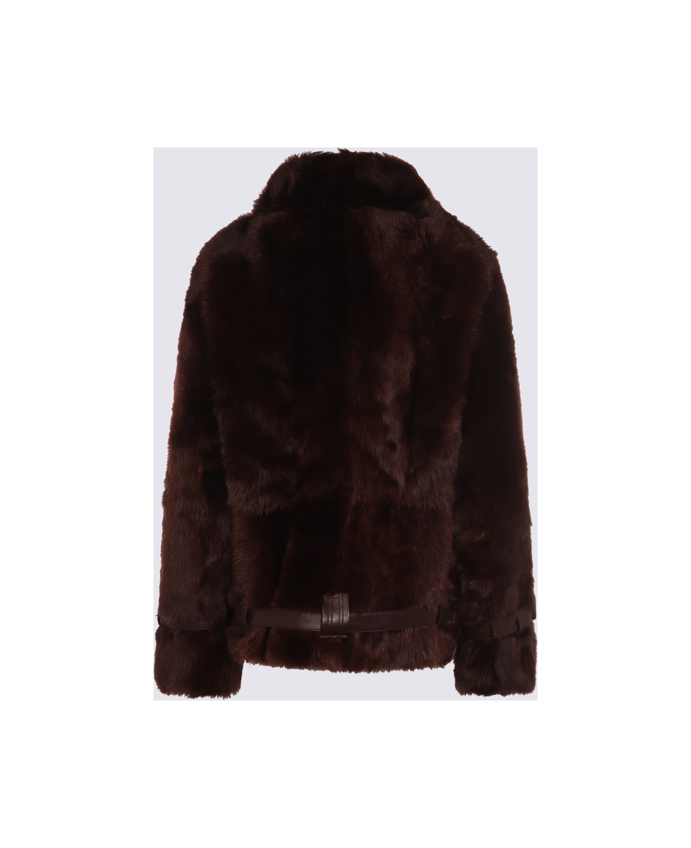 Tom Ford Dark Brown Leather Jacket - Brown