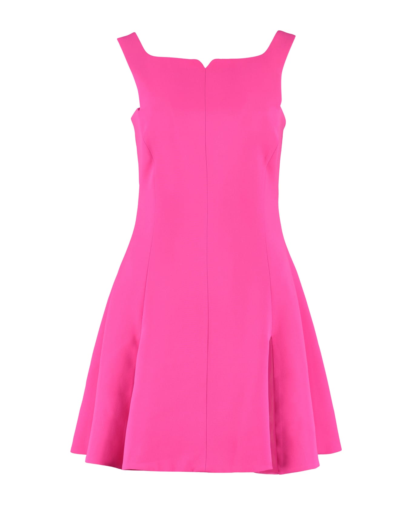 Versace Silk Mini Dress - Fuchsia