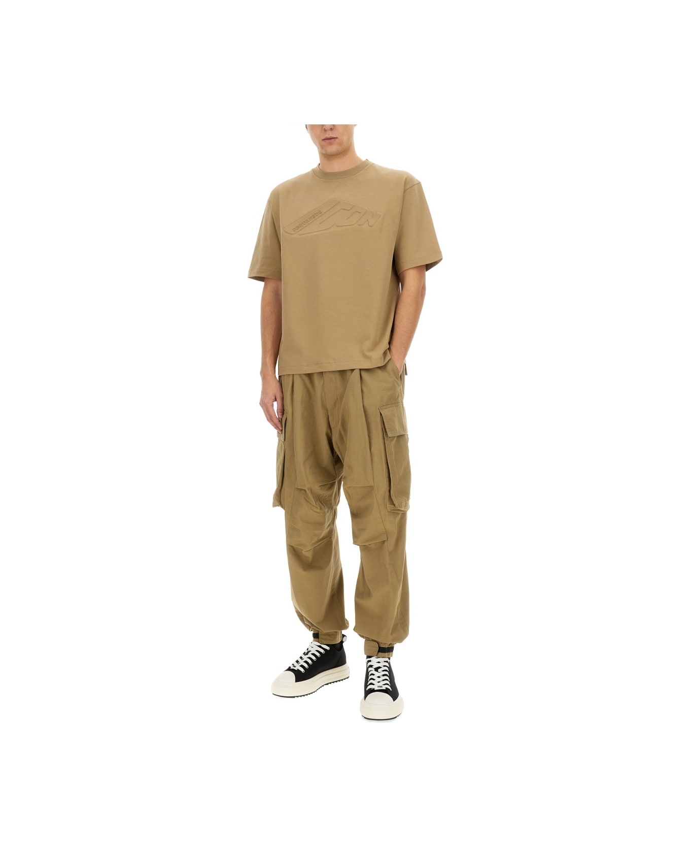 Dsquared2 
icon New Generation
 T-shirt - BEIGE