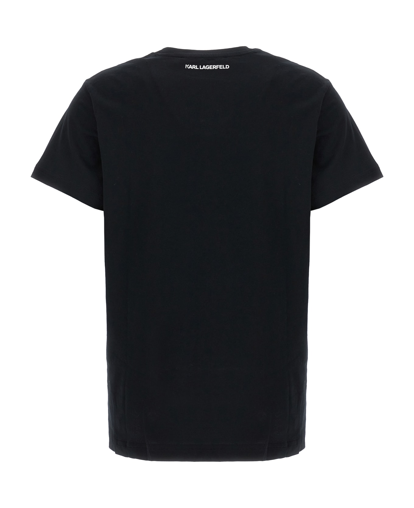 Karl Lagerfeld 'ikonik 2,0' T-shirt - Black  