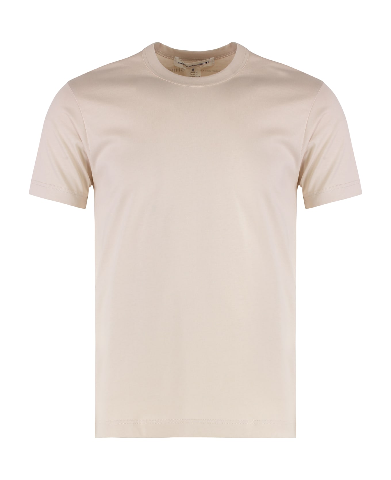 Comme des Garçons Shirt Cotton Crew-neck T-shirt - Beige