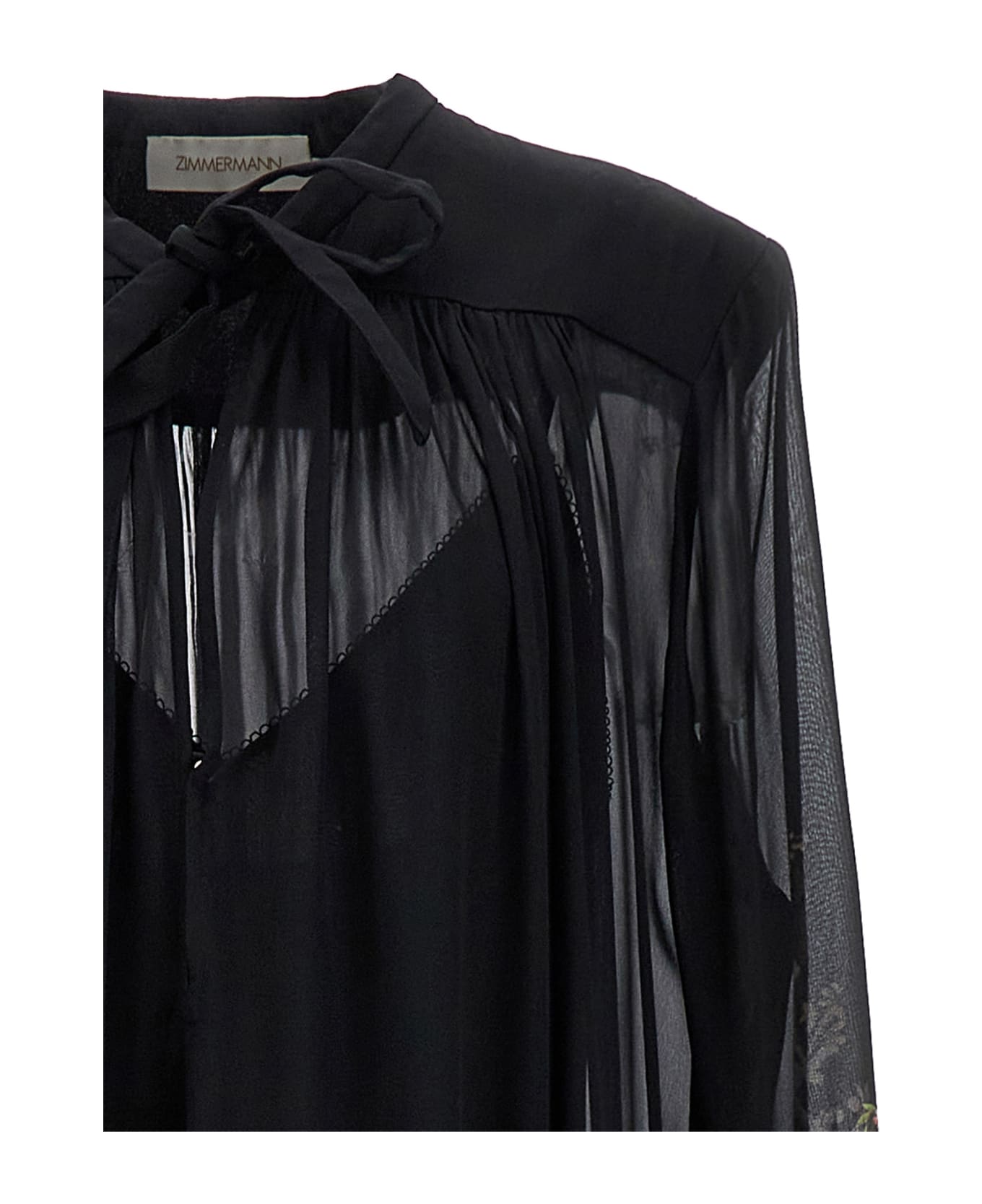 Zimmermann 'natura Sheath' Dress - Black  