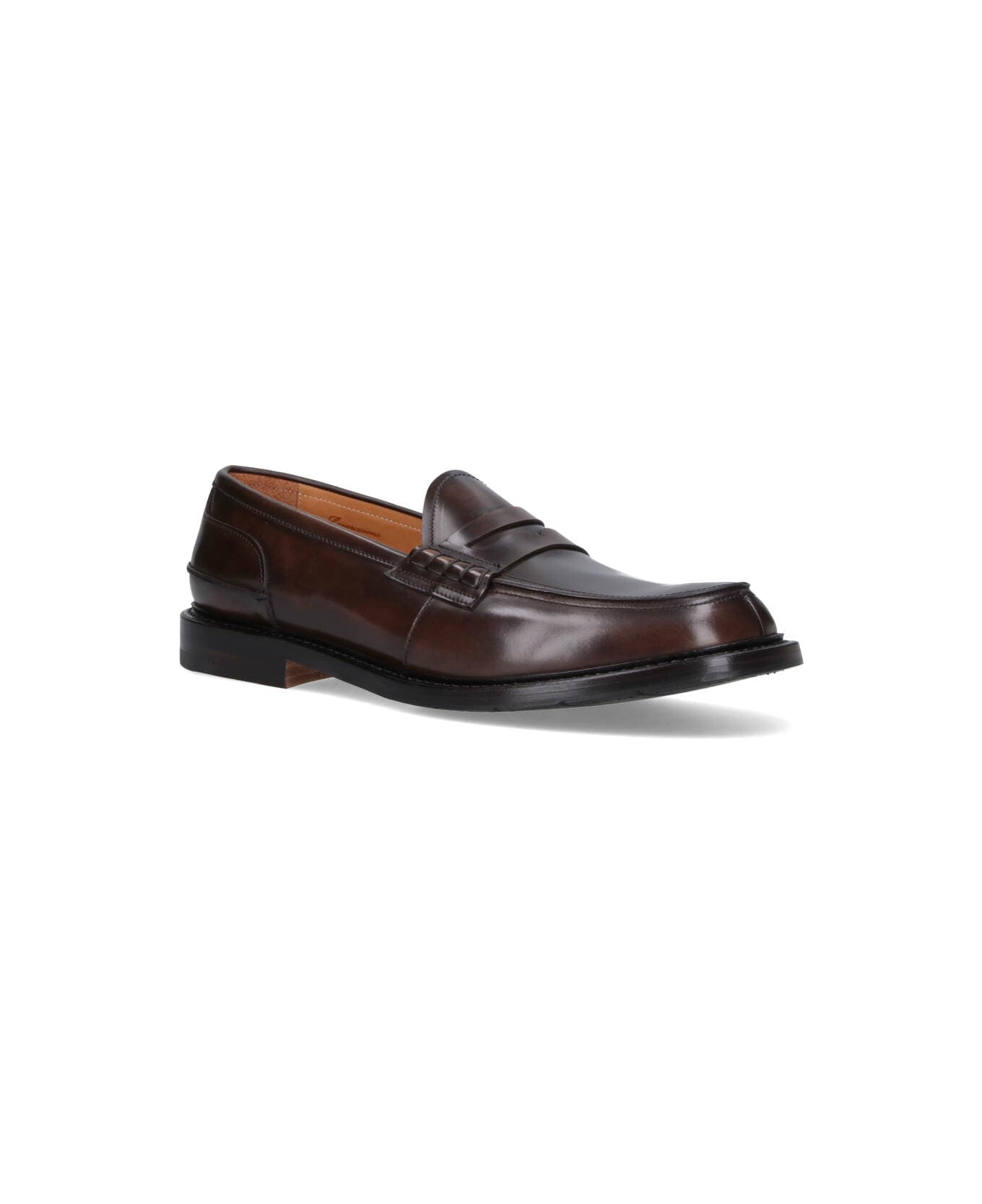 Premiata Calf Leather Loafers - Brown