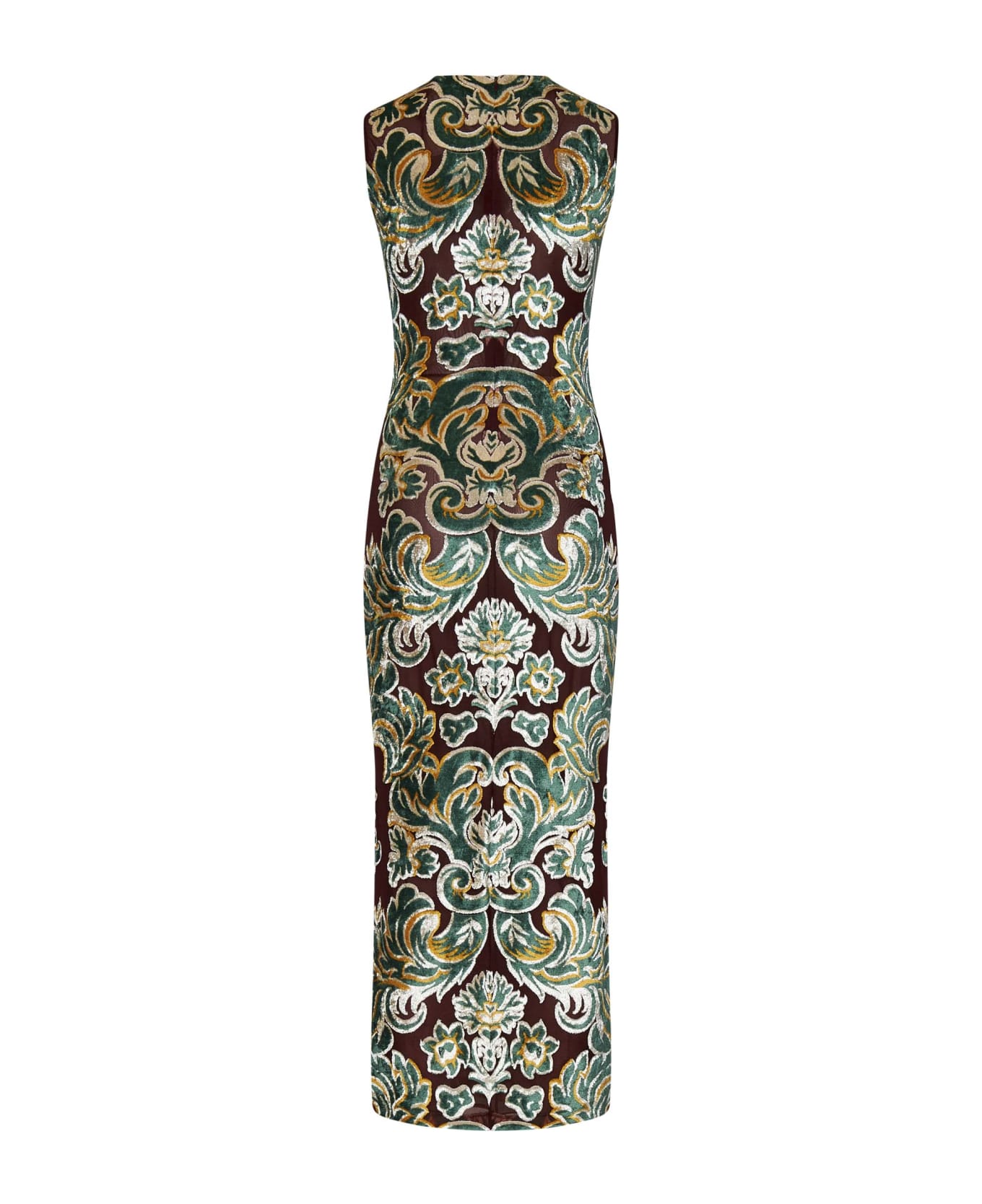 Etro Midi Dress - Multicolor ワンピース＆ドレス