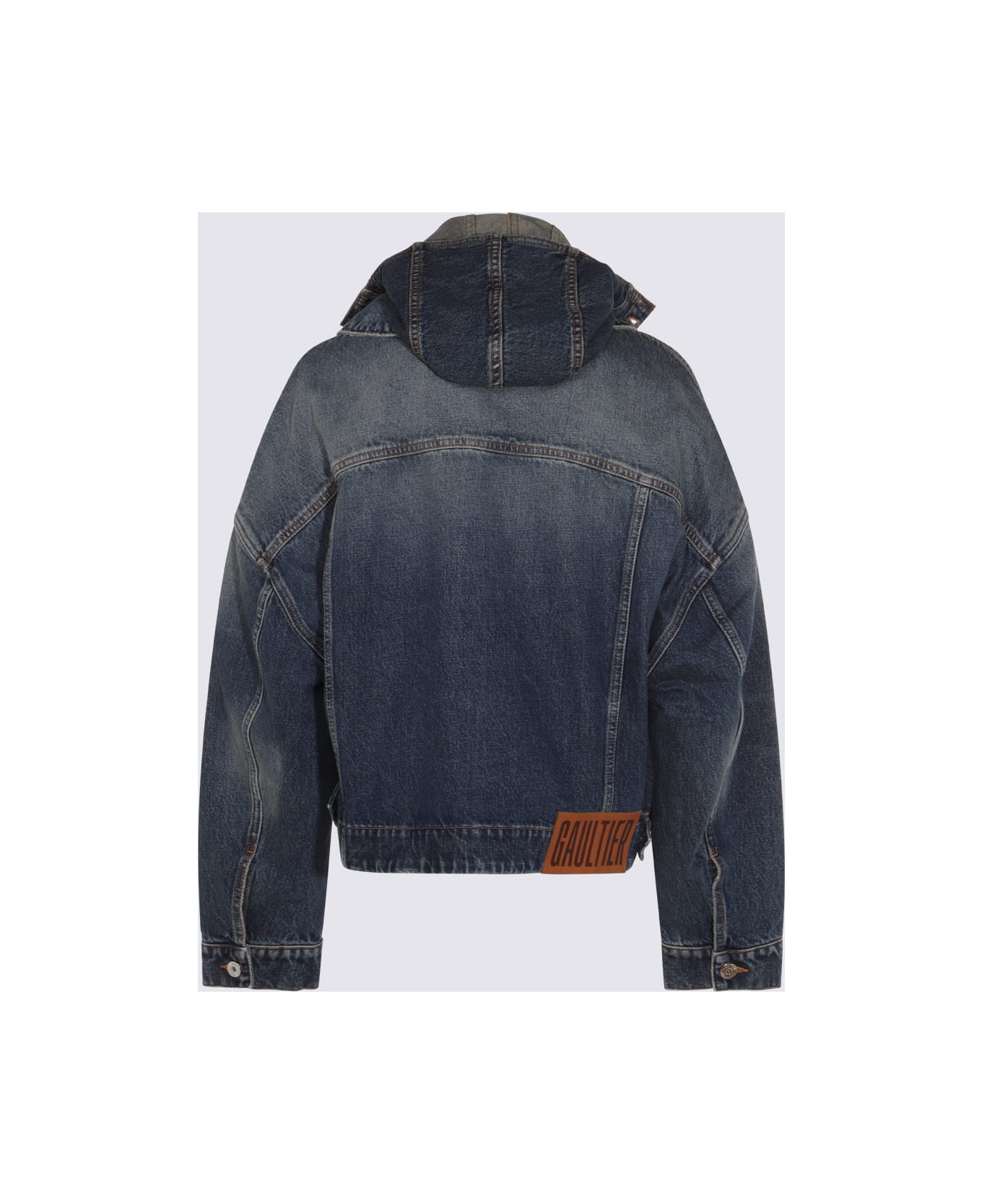 Jean Paul Gaultier Blue Cotton Denim Jacket - VINTAGE BLUE