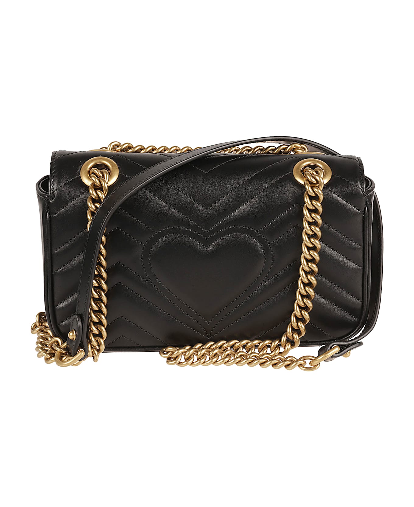 Gucci Marmount Shoulder Bag - Black