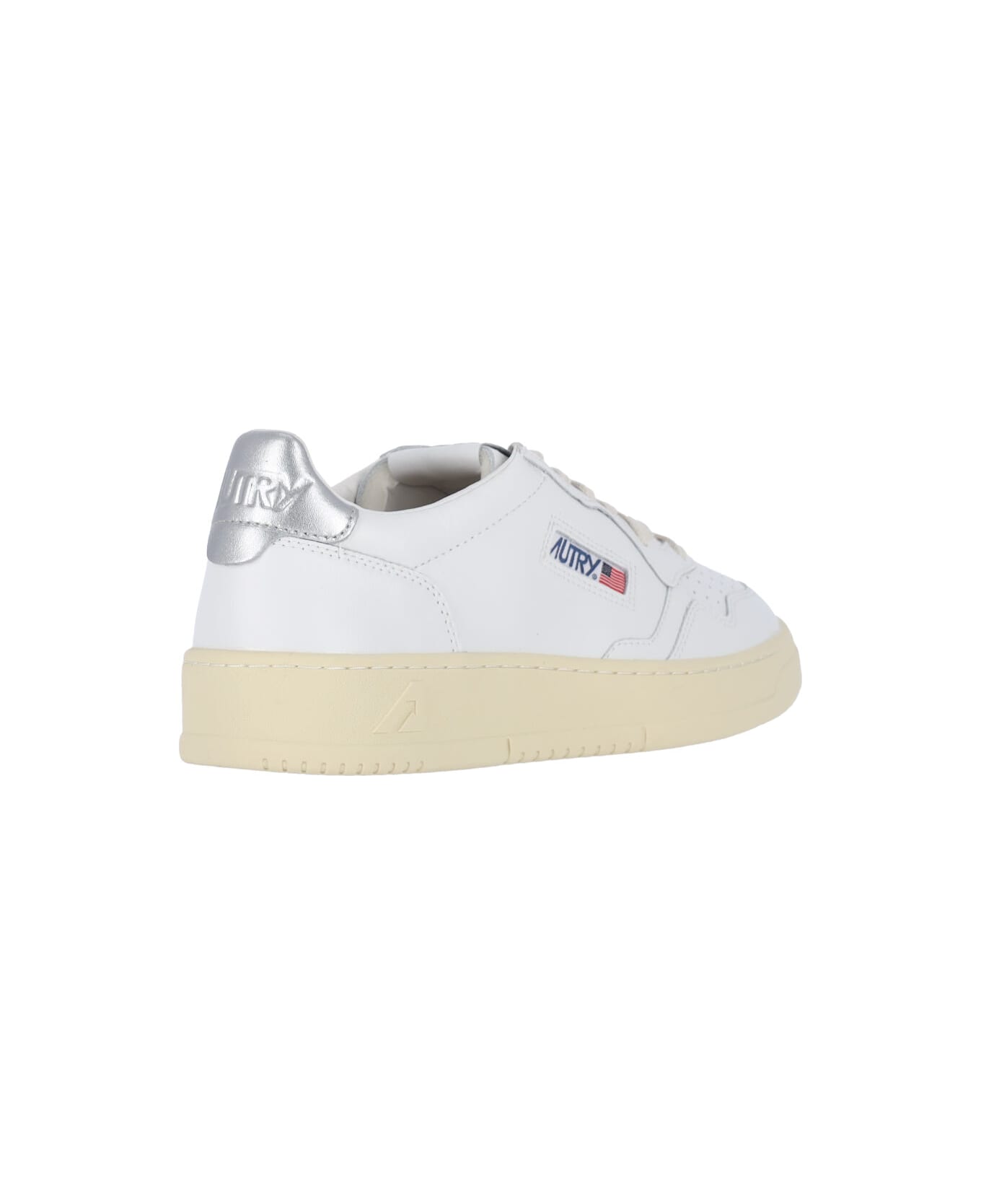 Autry 'medalist' Low Sneakers - White