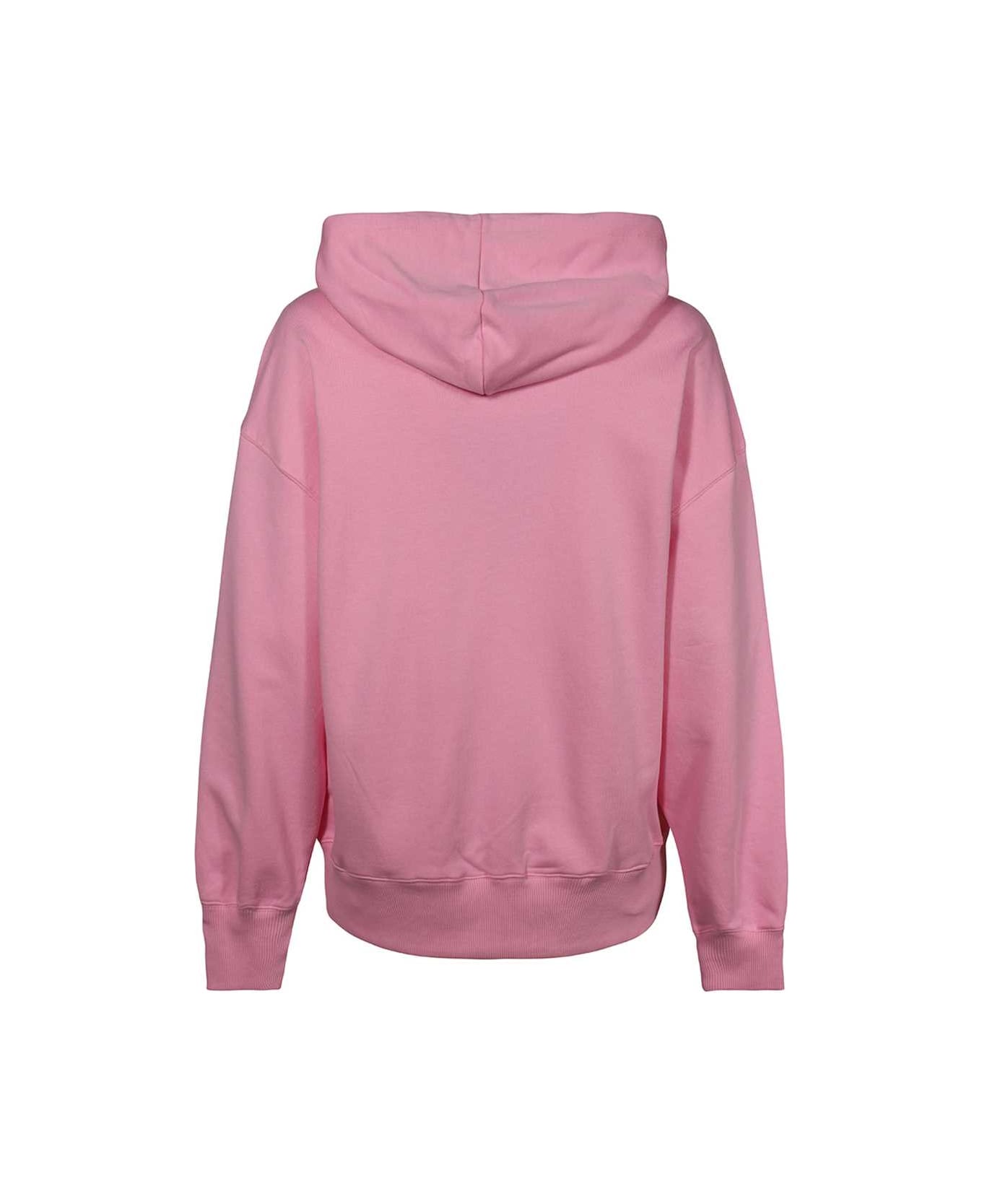 MSGM Cotton Hoodie - Pink