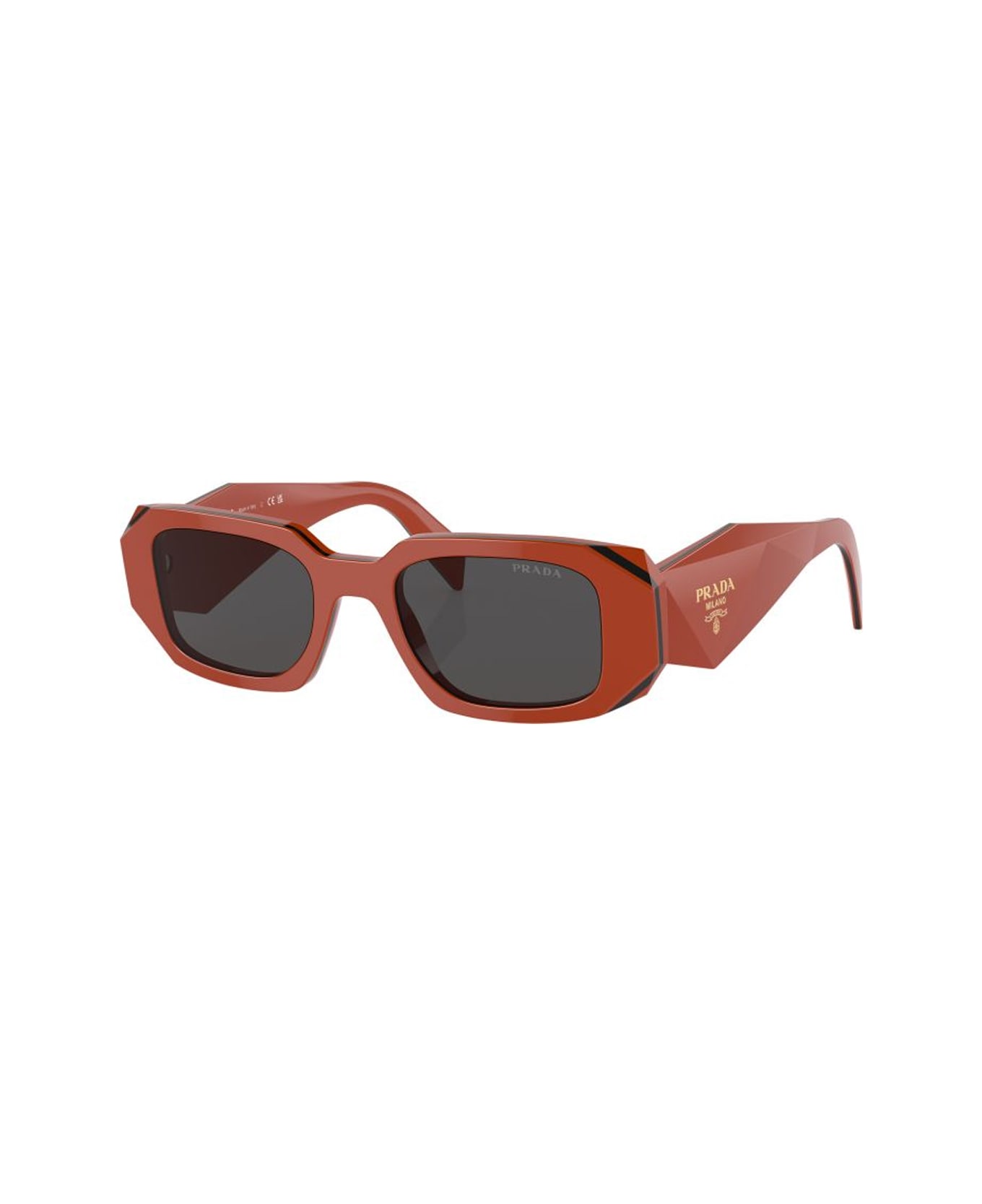 Prada Eyewear Pr17ws 12n5s0 Sunglasses - Rosso