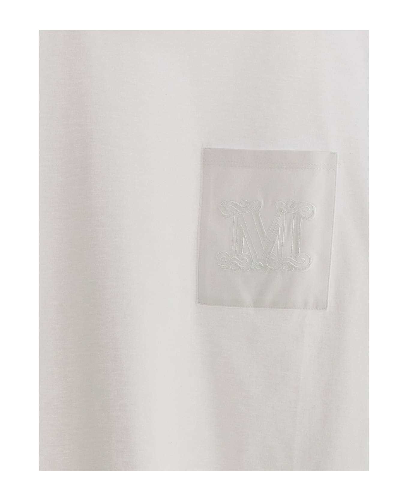 Max Mara 'papaia' T-shirt - Bianco