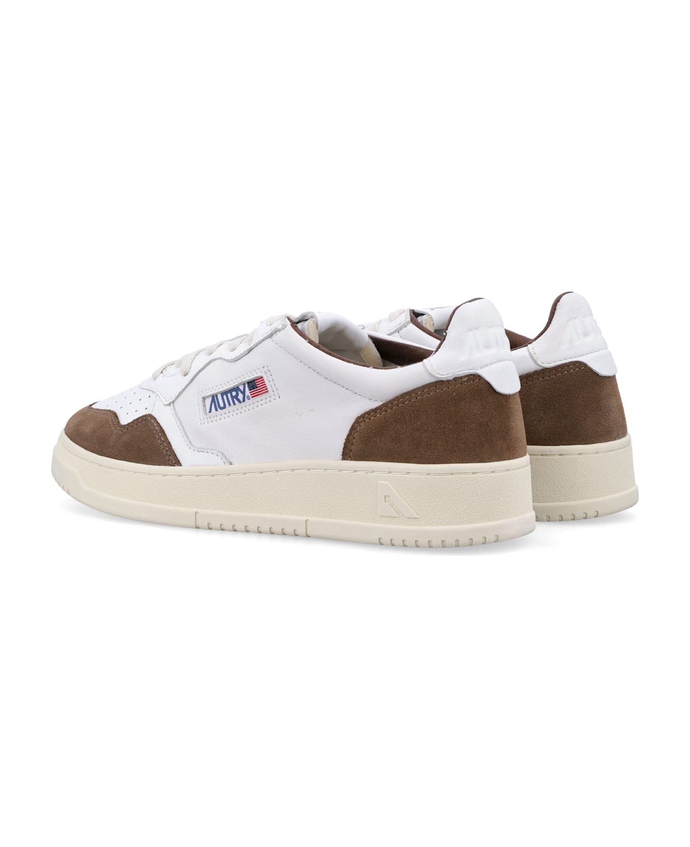 Autry Medalist Low Sneakers - Wht/cigar