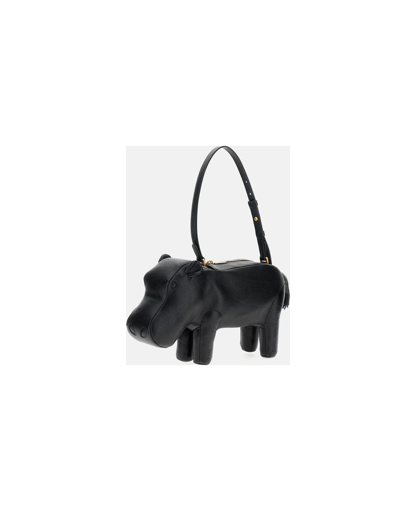 Thom Browne Hippo Baguette Bag - Black