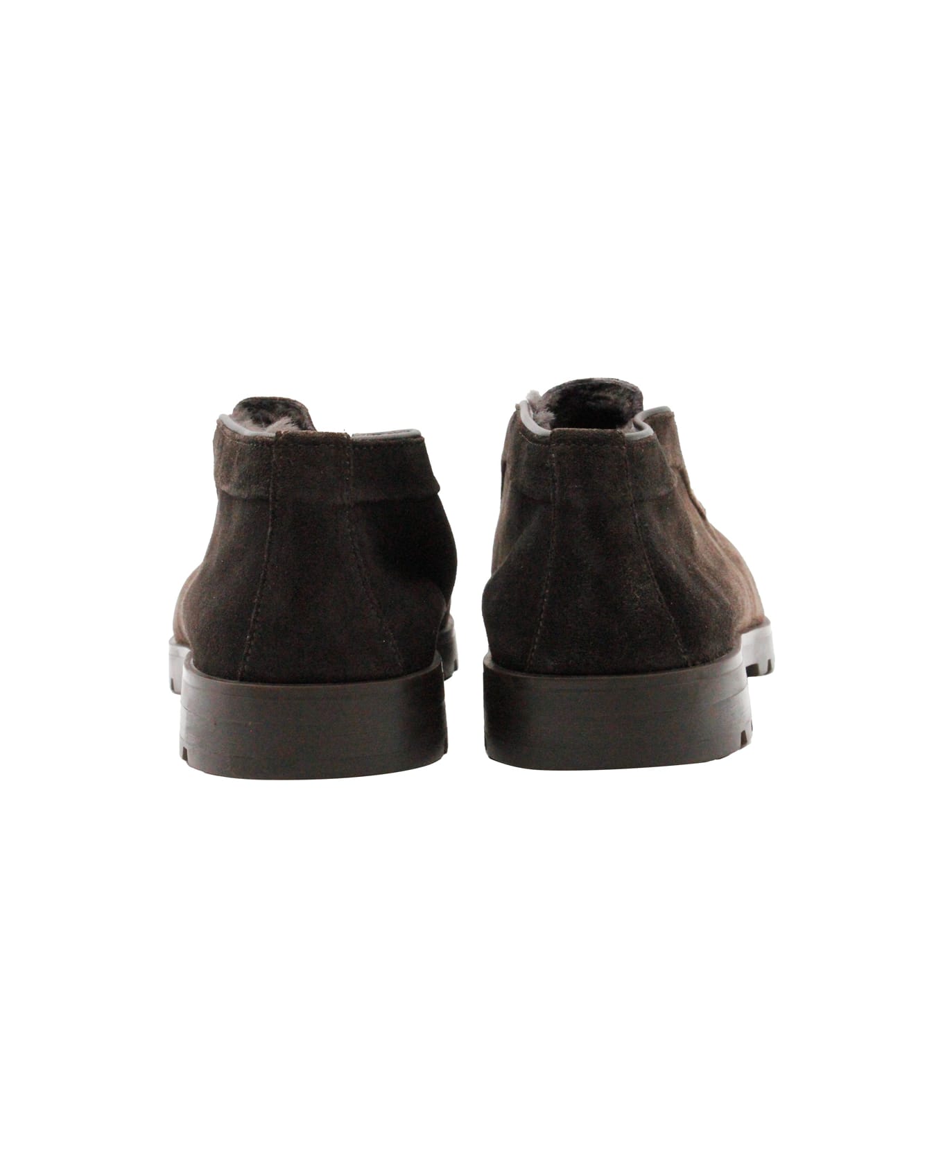 Santoni Laced Shoes - Marrone