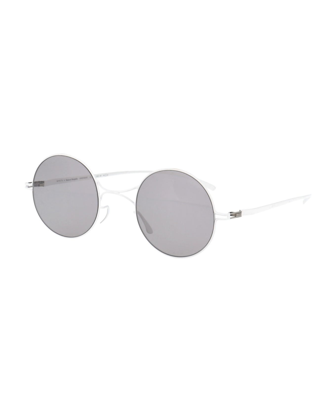 Mykita Mmesse002  Sunglasses - E13 WHITE Warmgrey Flash