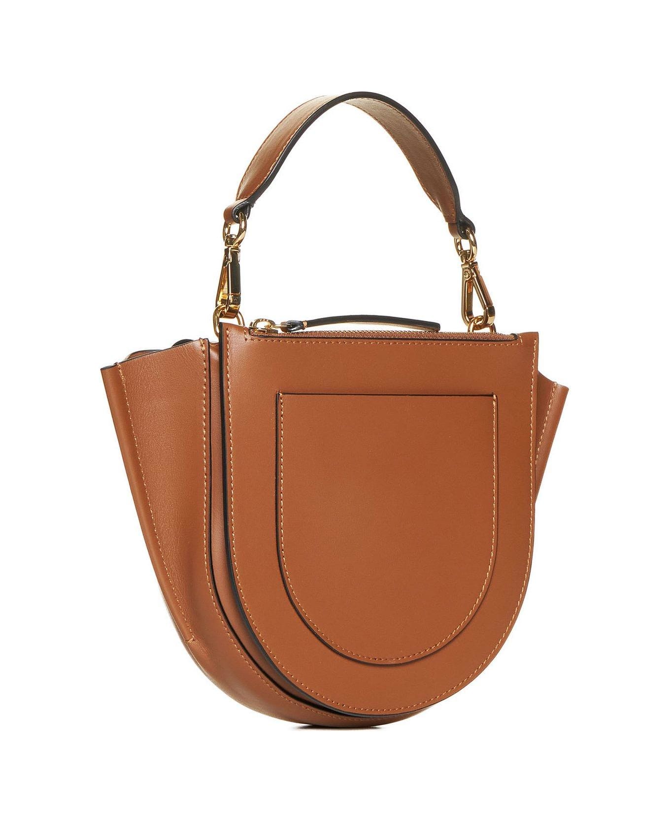Wandler Hortensia Mini Tote Bag - Brown