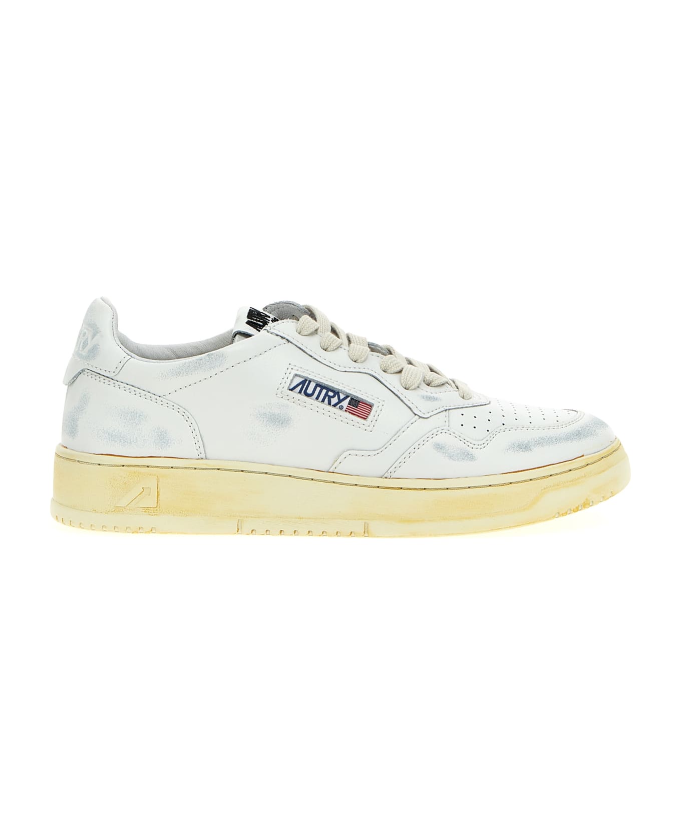 Autry Super Vintage Low Sneakers - White