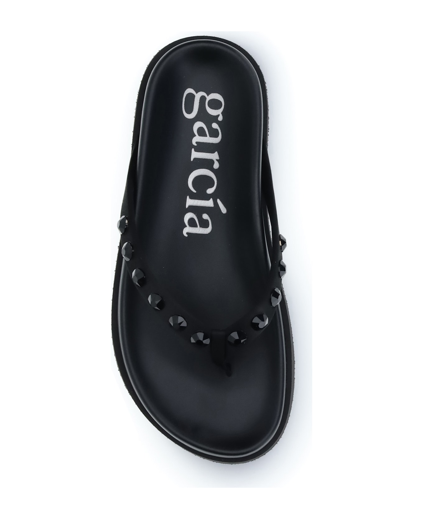 Pedro Garcia Thong Sandal With Small Studs