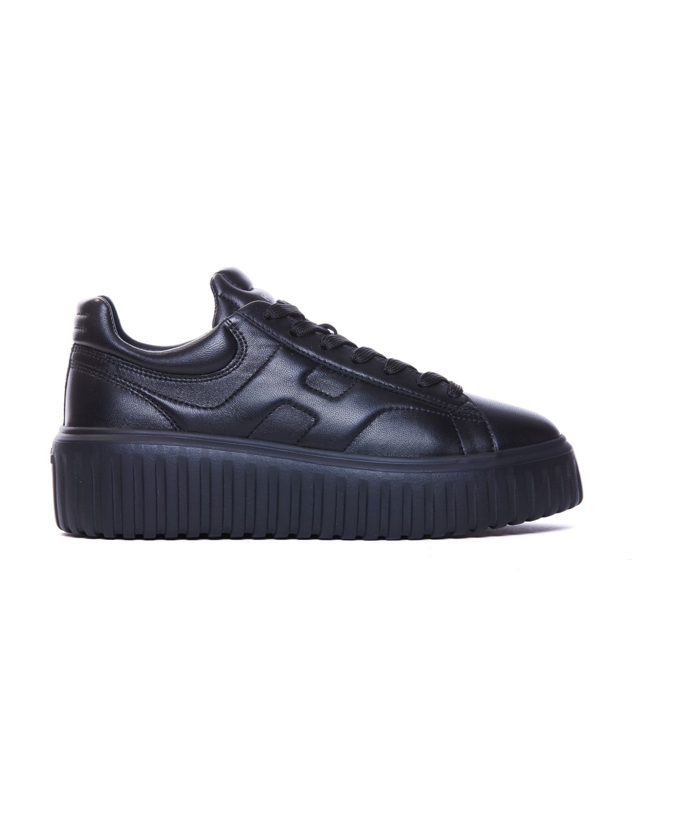 Hogan H-stripes Sneakers - Black