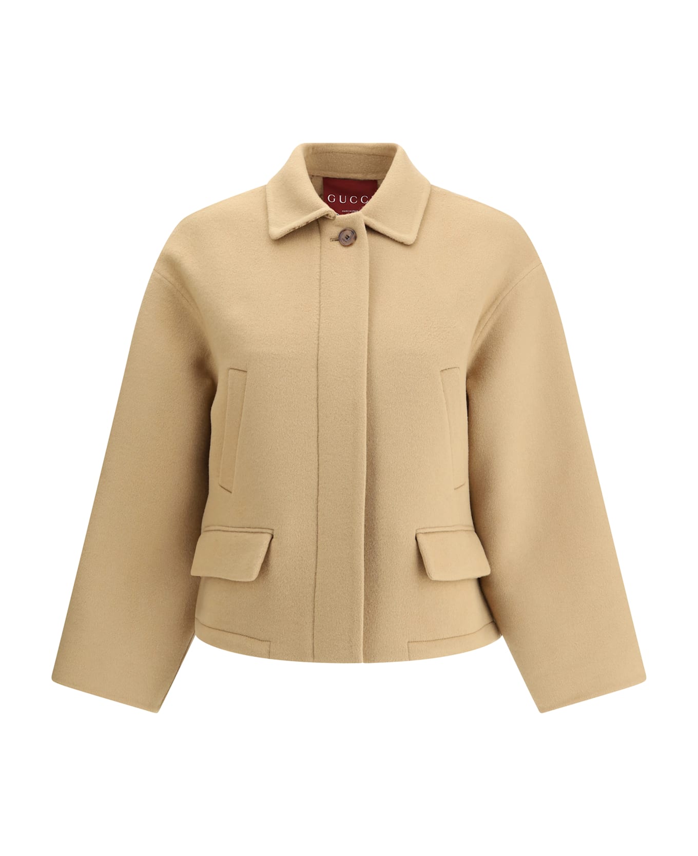 Gucci Zipped Wool Caban
