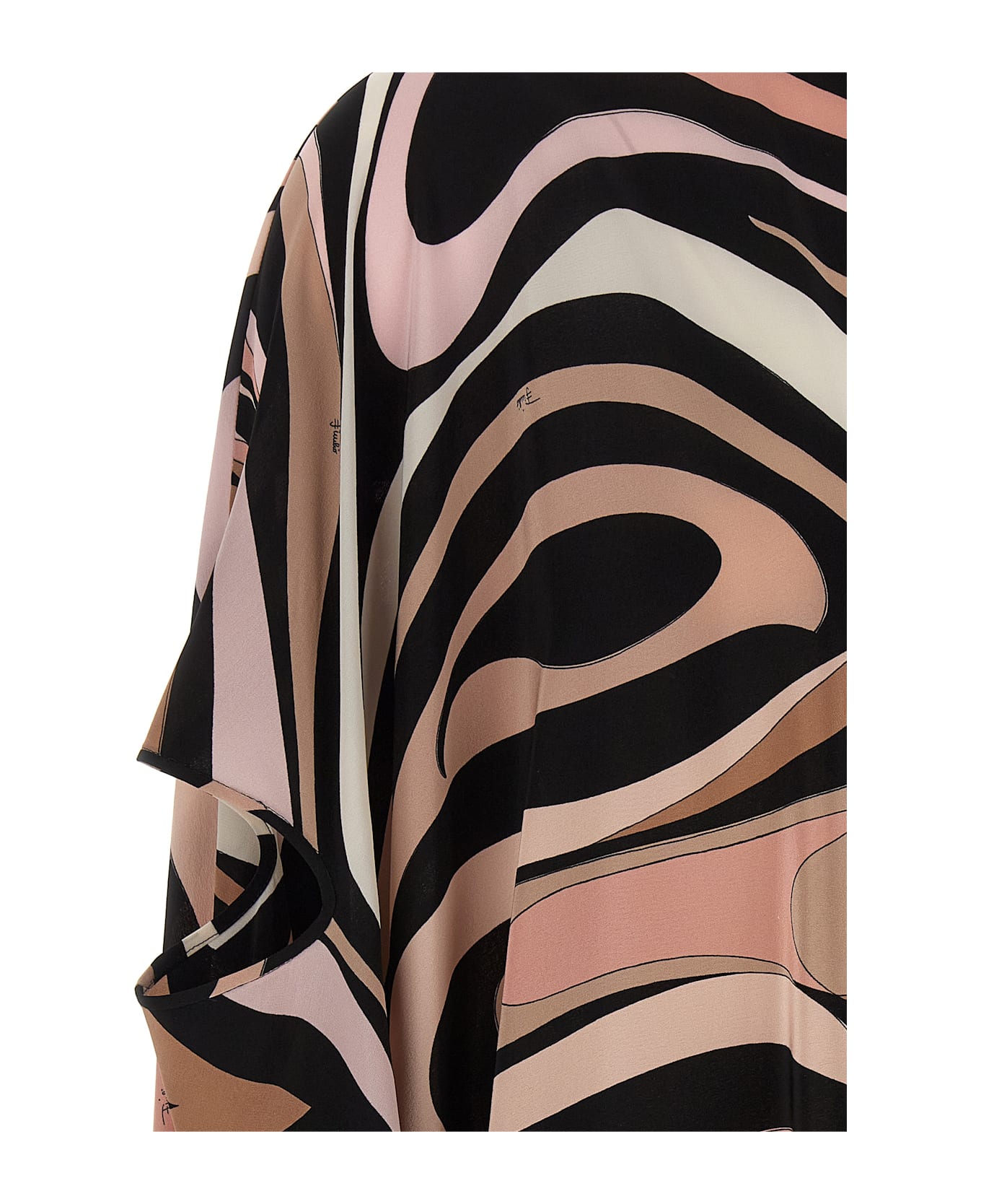 Pucci Marble Dress - Nero Nude