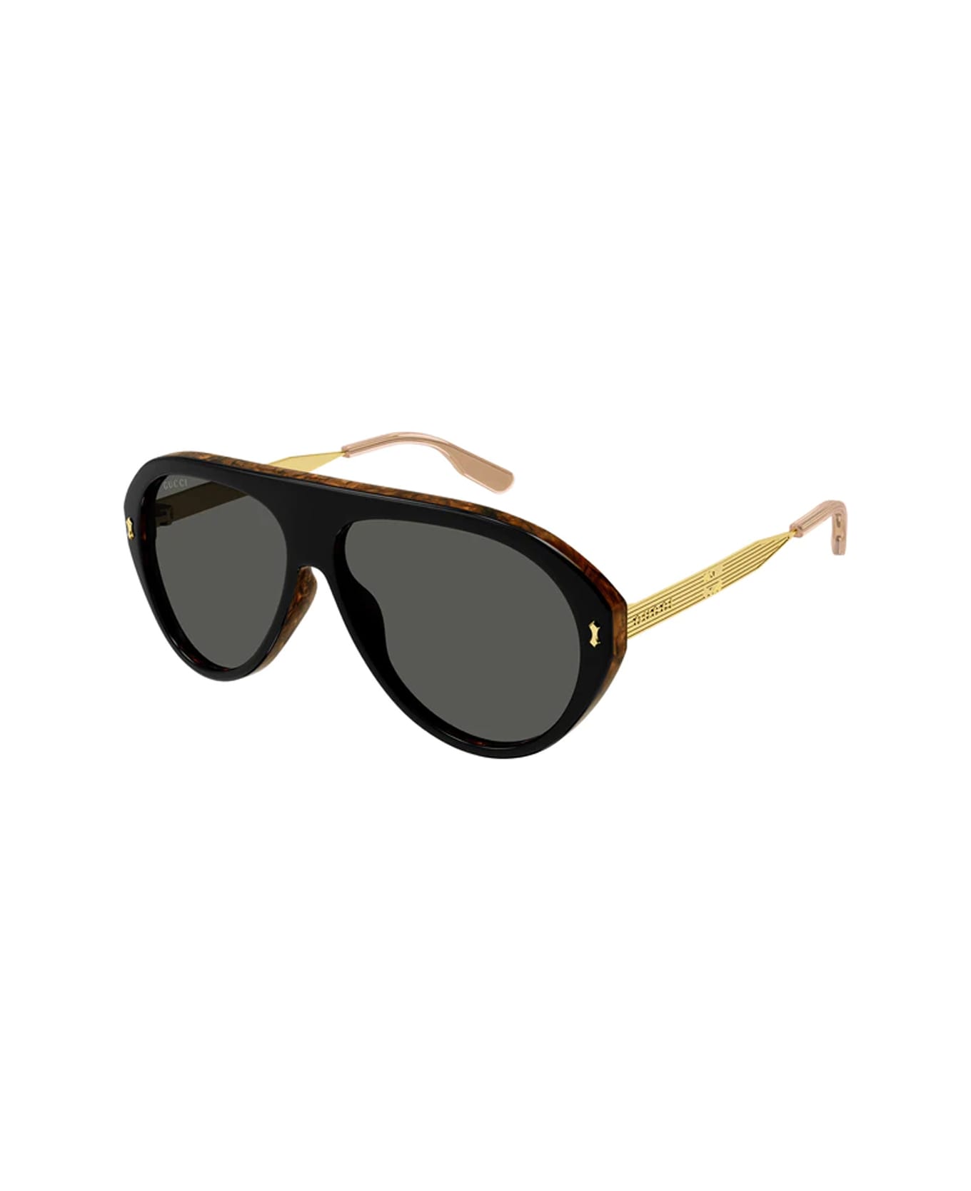 Gucci Eyewear Gucci Gg1515s Linea Lettering 001 Sunglasses - Nero