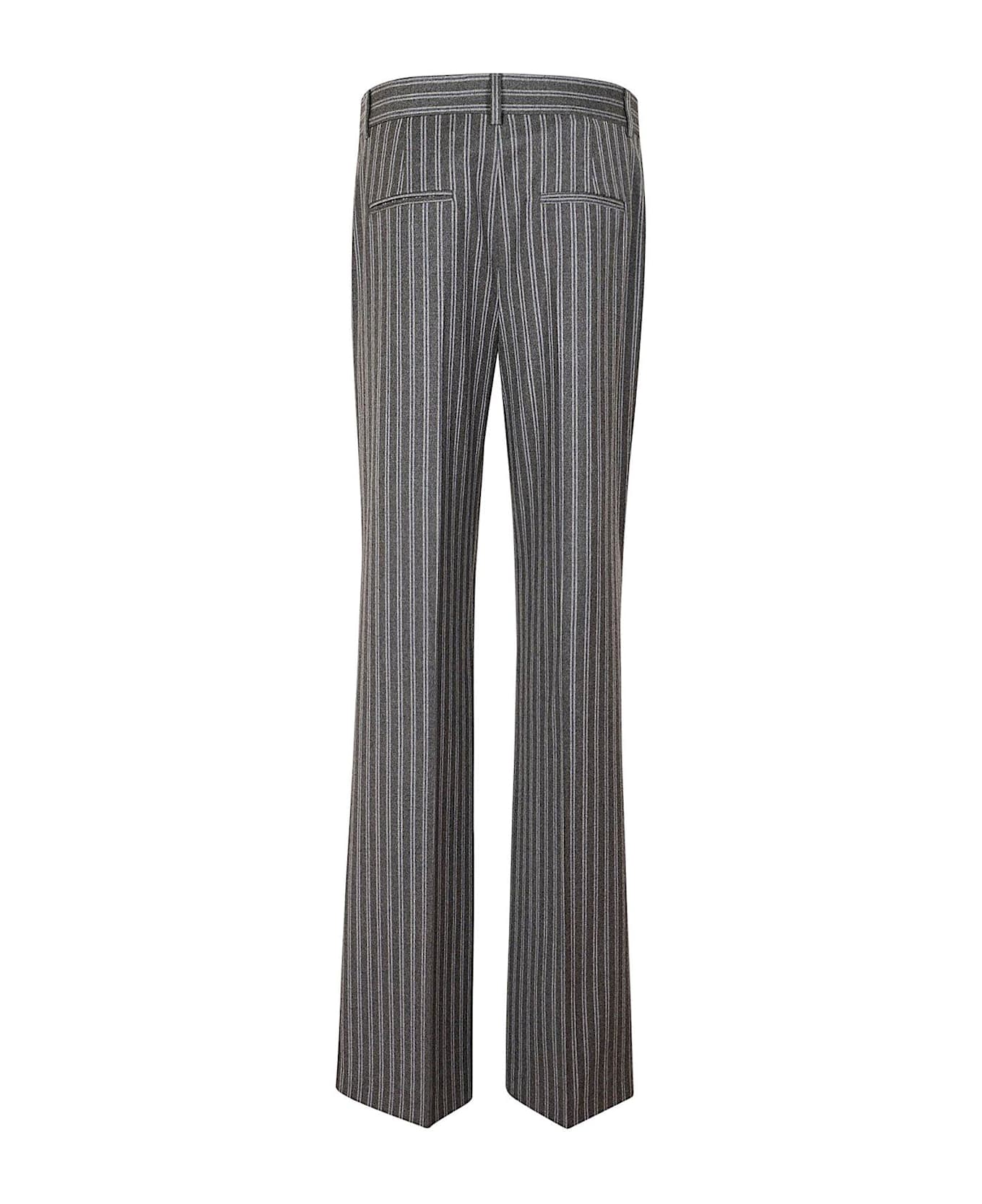 Alberta Ferretti Striped Tailored Trousers Alberta Ferretti - BLUE