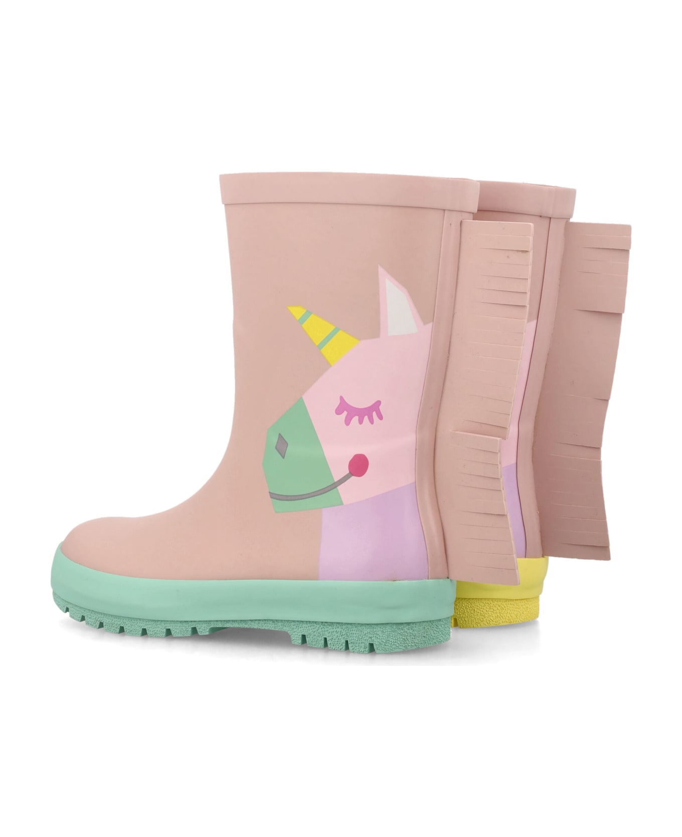 Stella McCartney Kids Unicorn Wellies - Pink