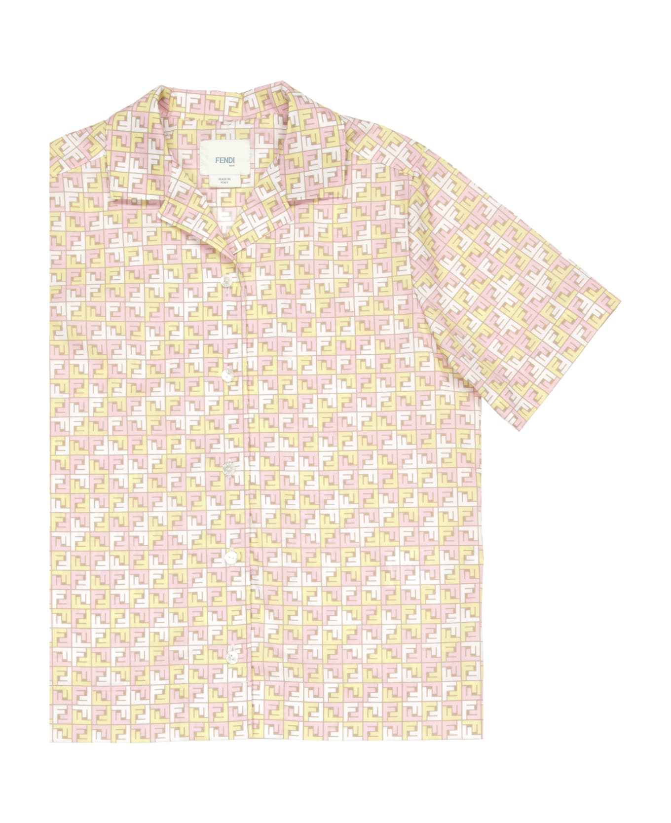 Fendi Shirt With Monogram Motif - MultiColour