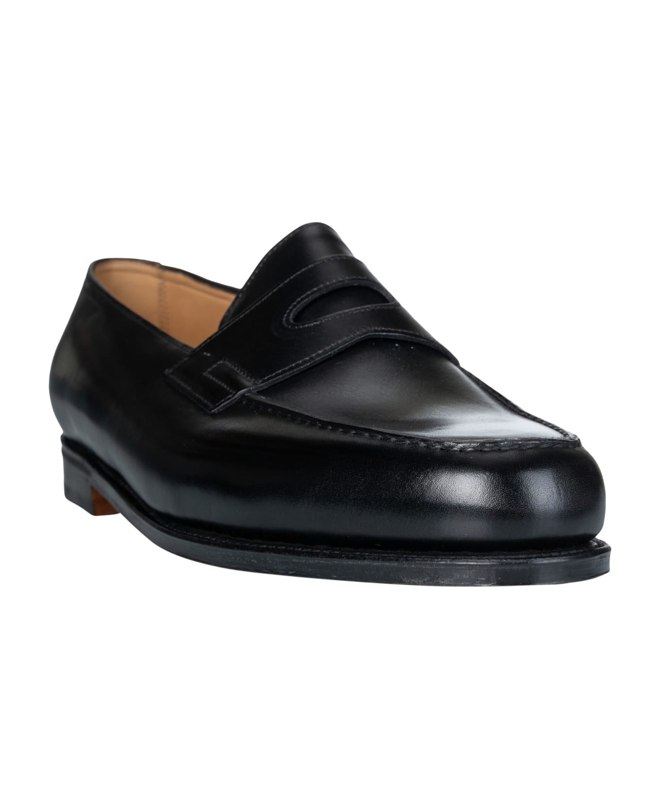 John Lobb Lopez Loafers - Black