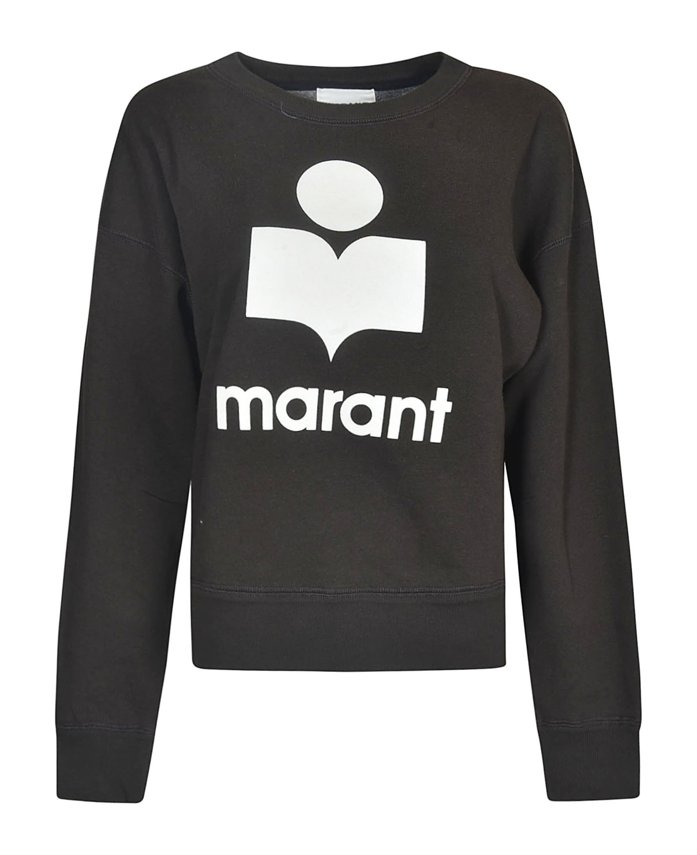 Marant Étoile Mobyli Sweatshirt - Black/Ecru フリース