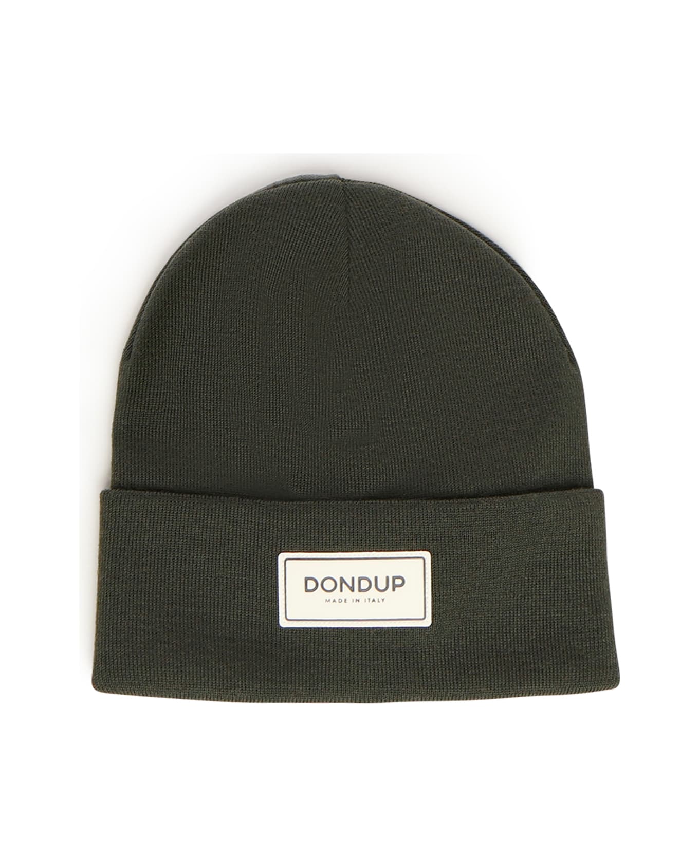 Dondup Technical Wool Hat - The Green