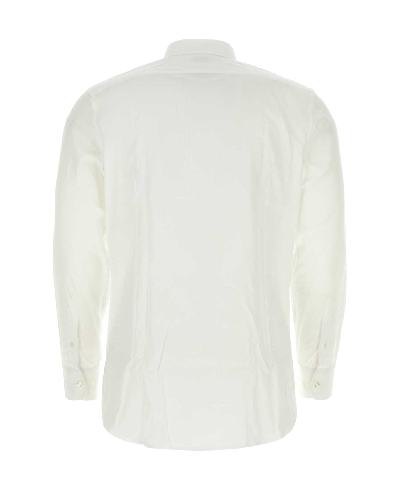 Etro White Poplin Shirt - White