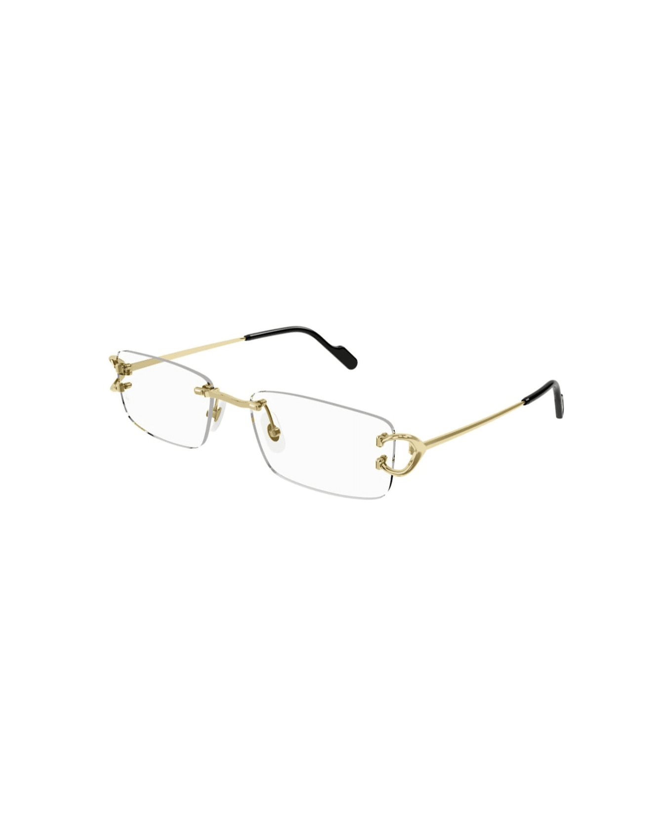 Cartier Eyewear CT0344O001 Glasses - Gold アイウェア