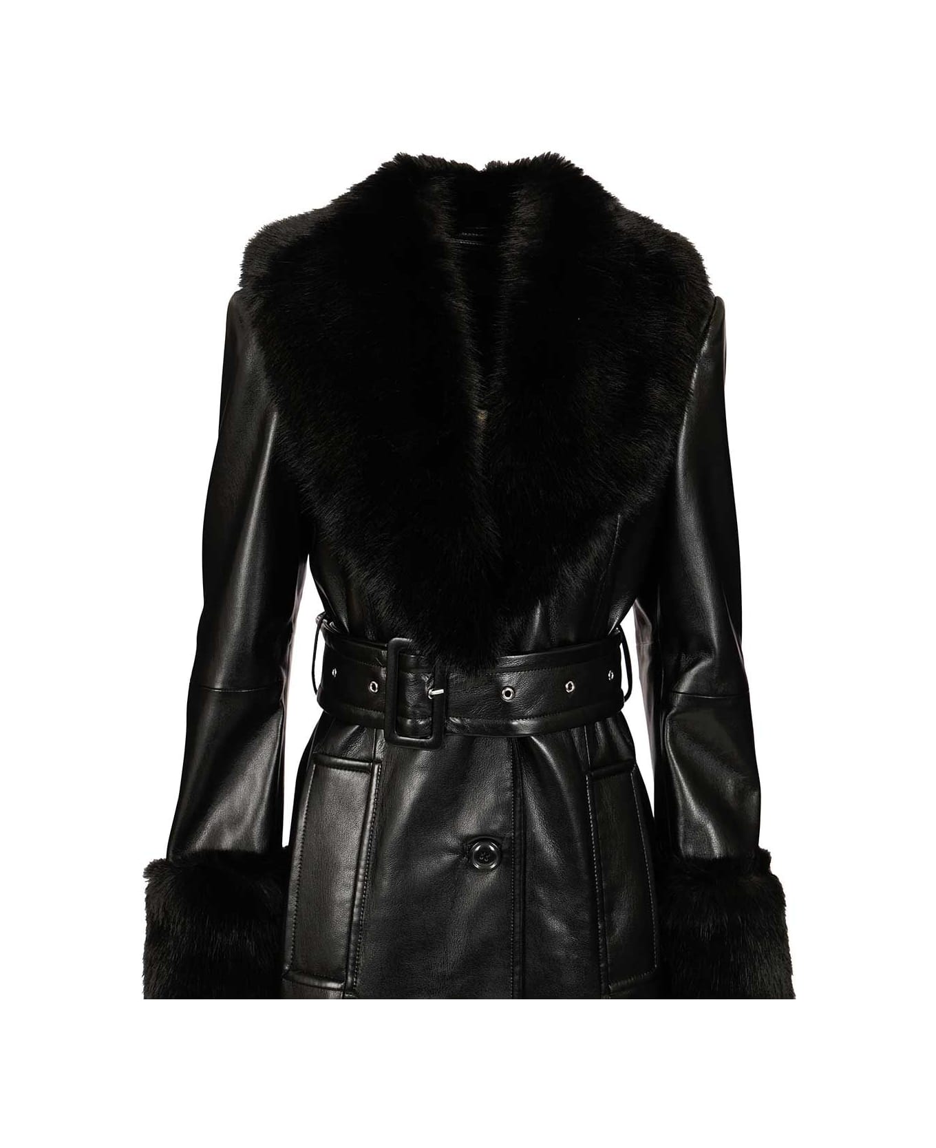 STAND STUDIO 
estella
 Coat - BLACK/BLACK