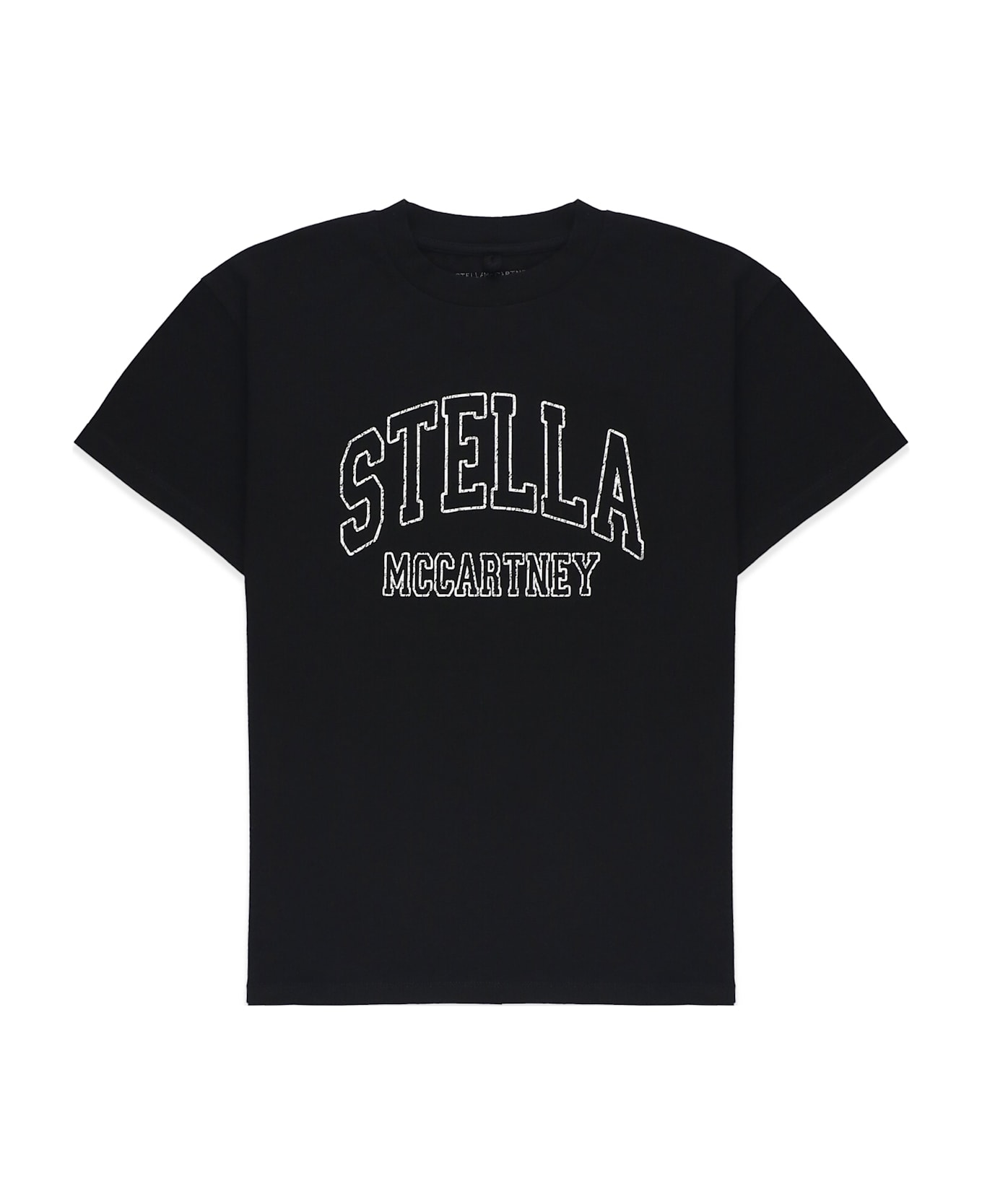 Stella McCartney T-shirt With Logo - Black