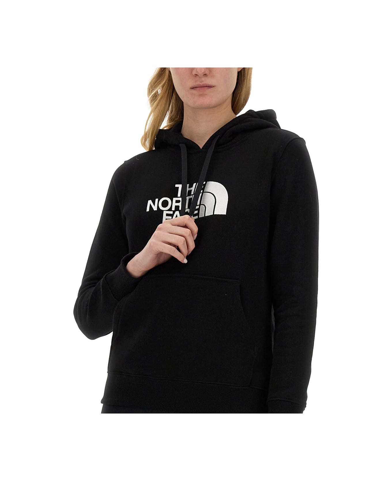 The North Face Sweatshirt With Logo - BLACK フリース
