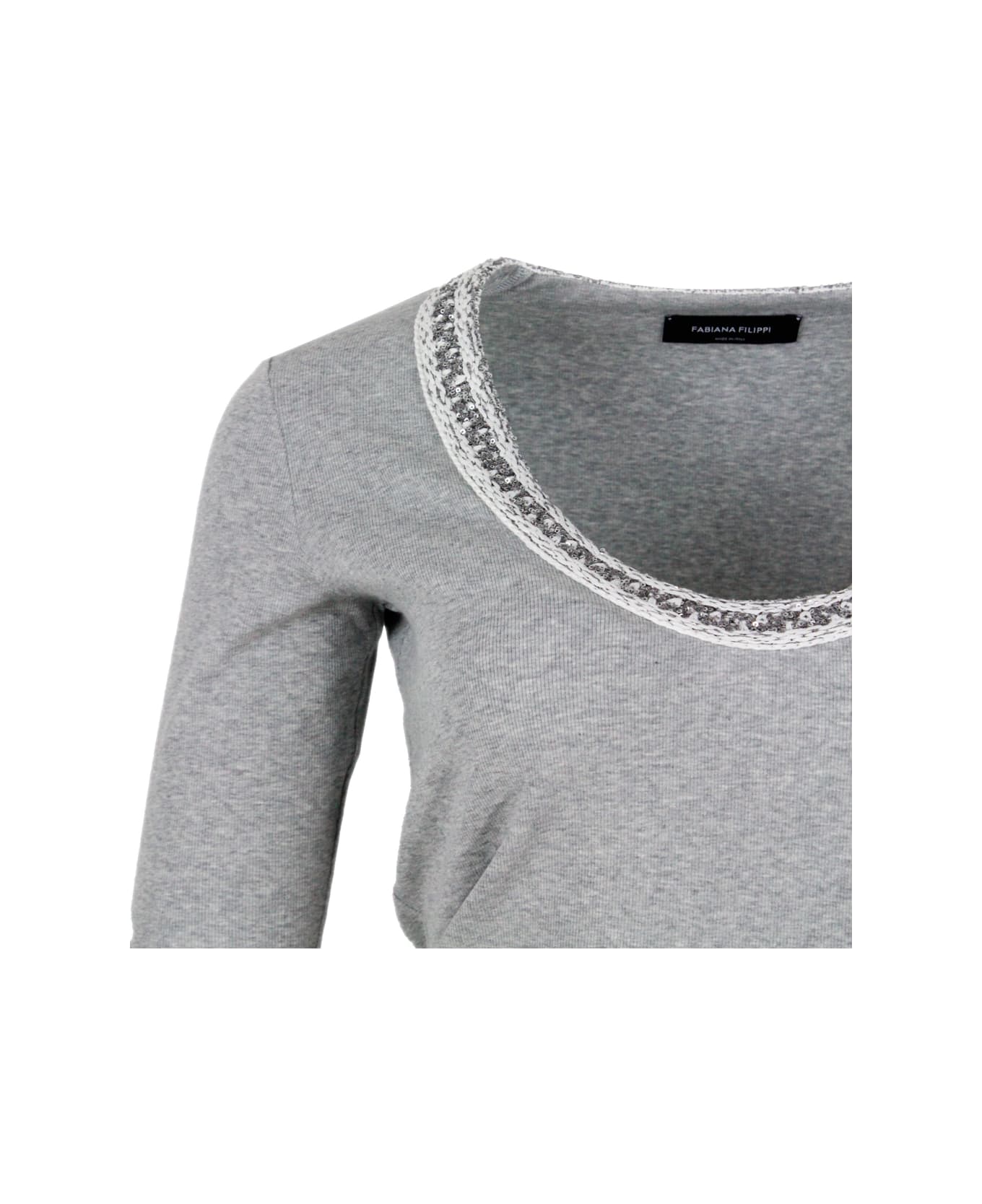 Fabiana Filippi T-Shirt - Grey