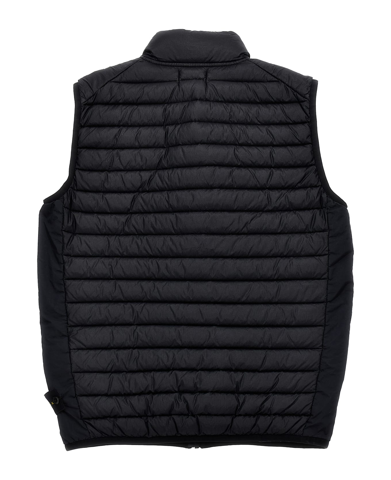 Stone Island Junior 
g0224 Loom Woven Chambers R-nylon Down-tc
 Vest - Black  