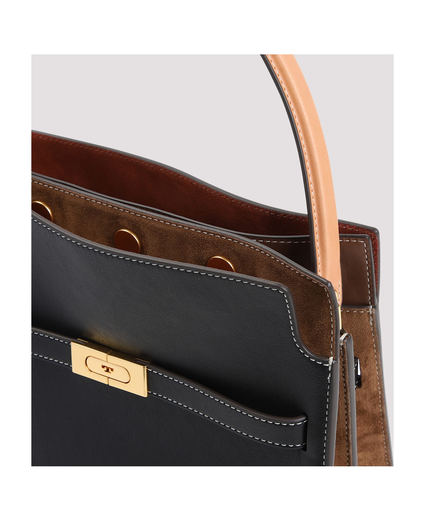 Tory Burch Lee Small Shoulder Bag - Black