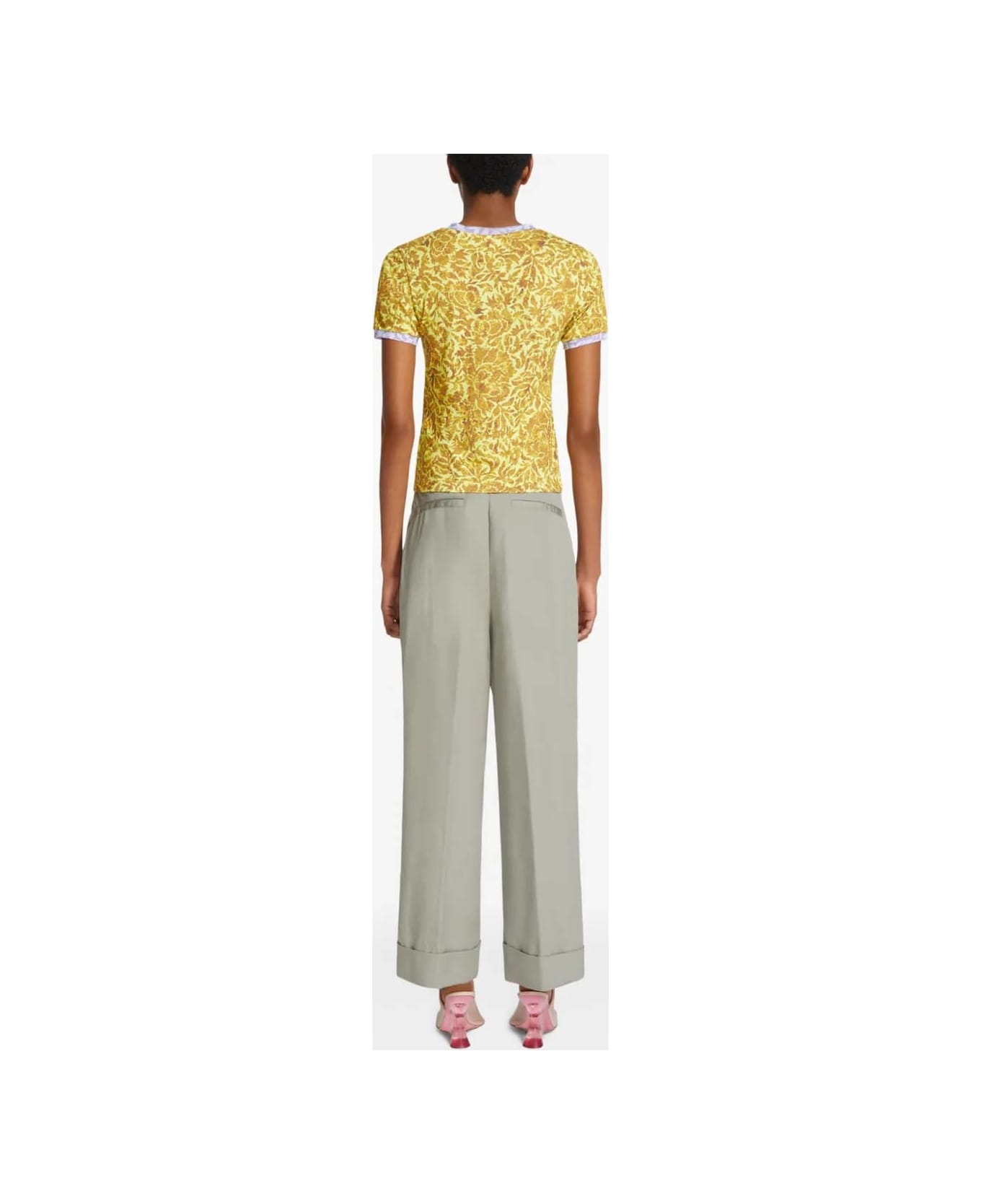Dries Van Noten Pant Dritto - Cement