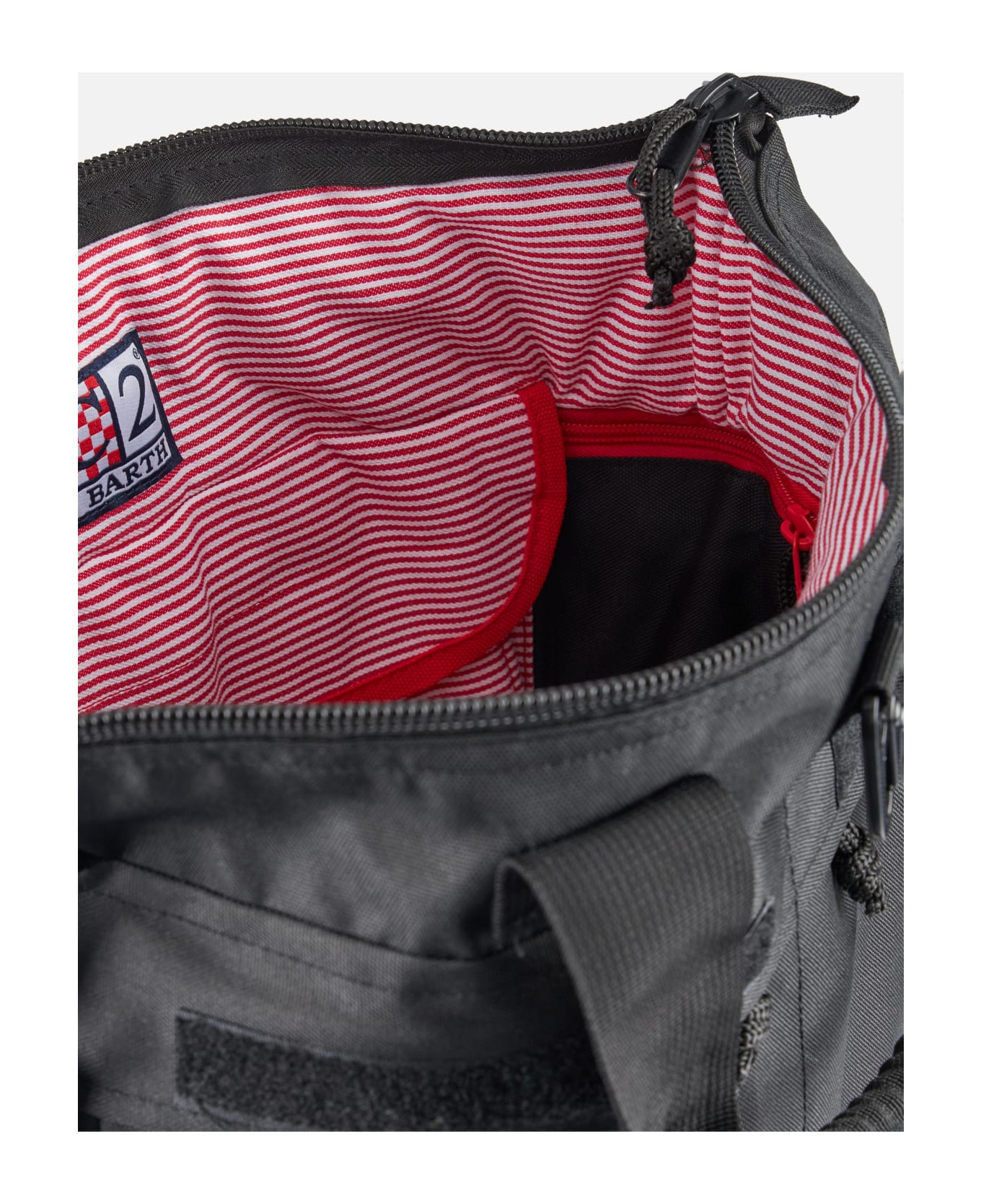 MC2 Saint Barth Canvas Black Backpack Helmut - BLACK