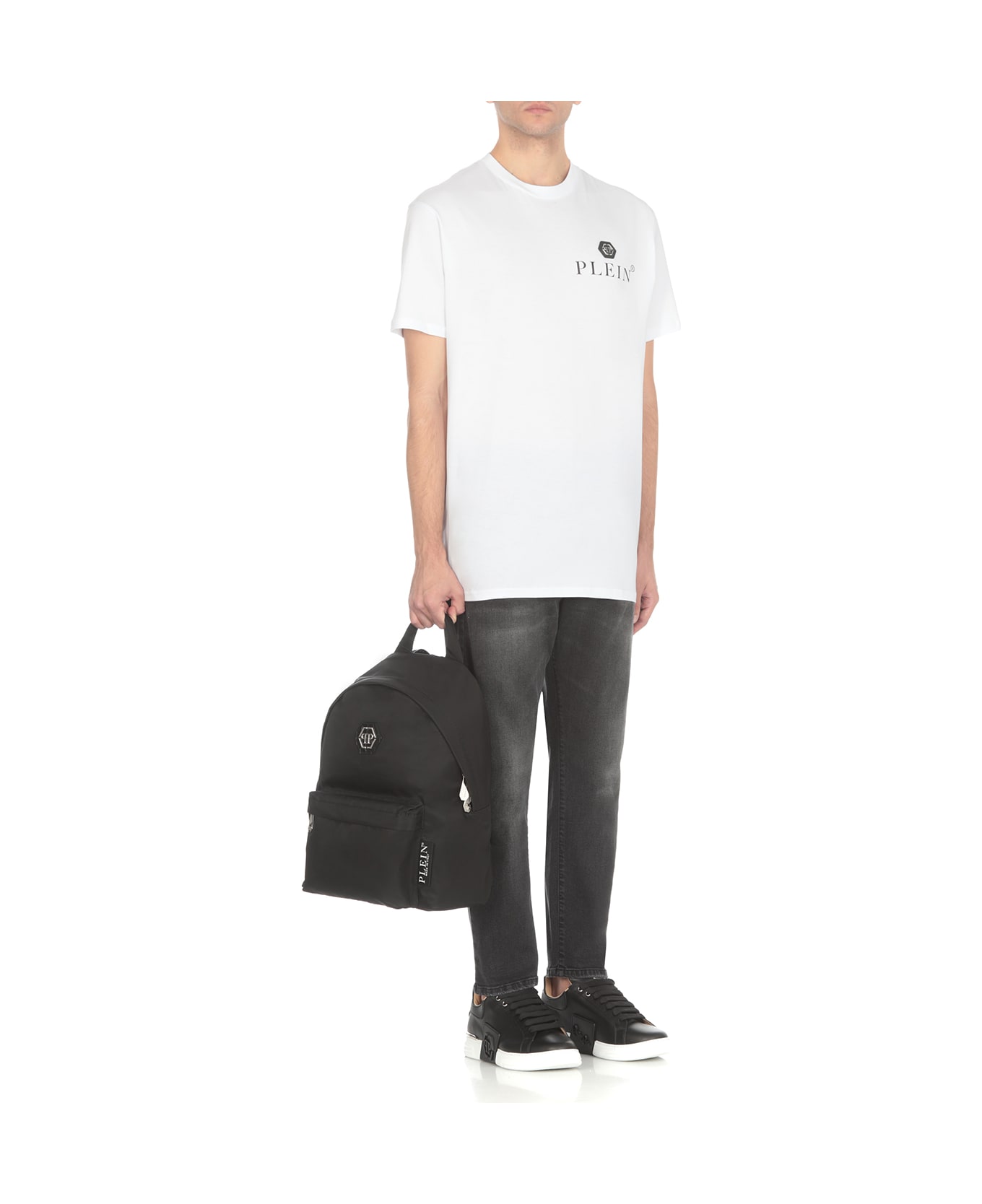 Philipp Plein Ss Hexagon T-shirt - White