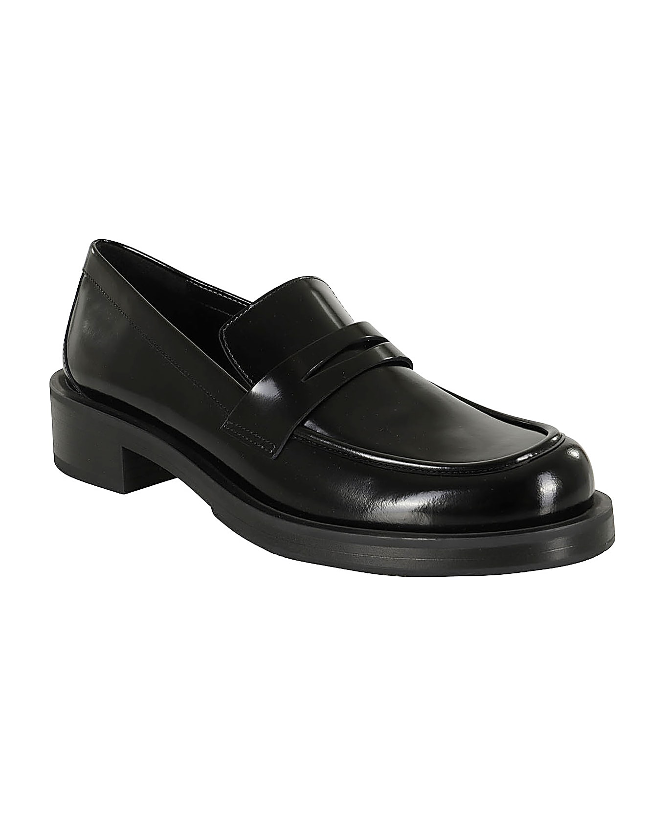 Stuart Weitzman Palmer Bold Loafer - Blk Black