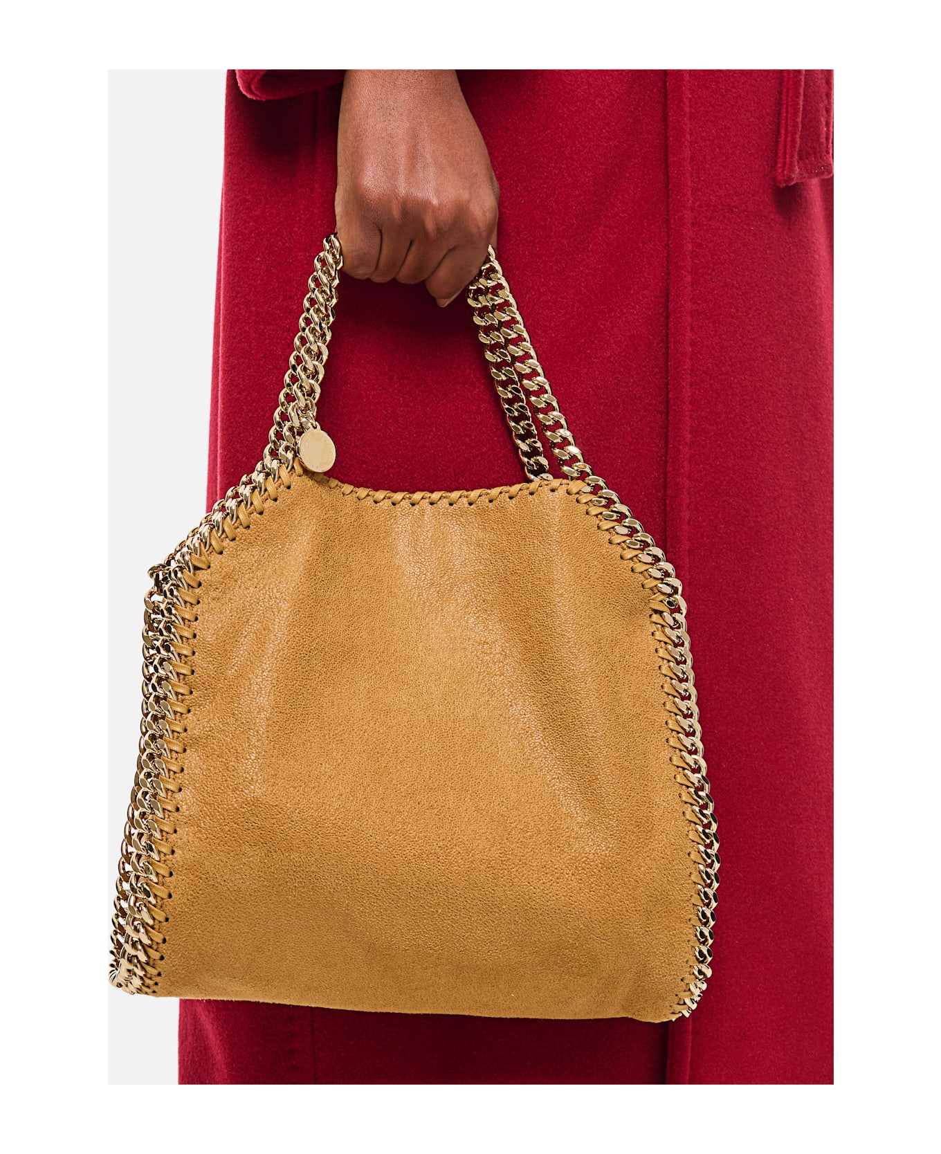 Stella McCartney Falabella Mini Tote Shoulder Bag - Brown