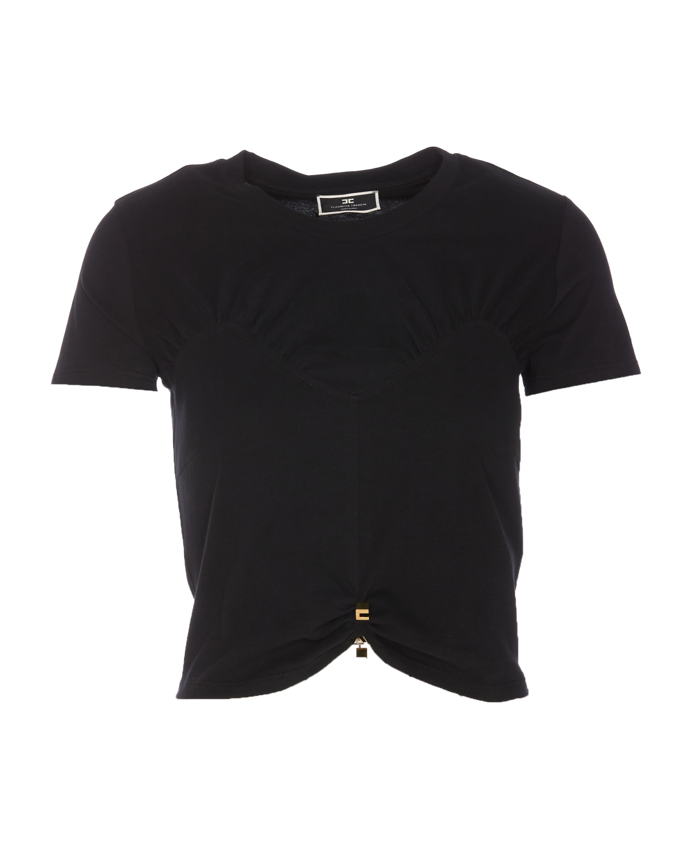 Elisabetta Franchi T-shirt - Black Tシャツ