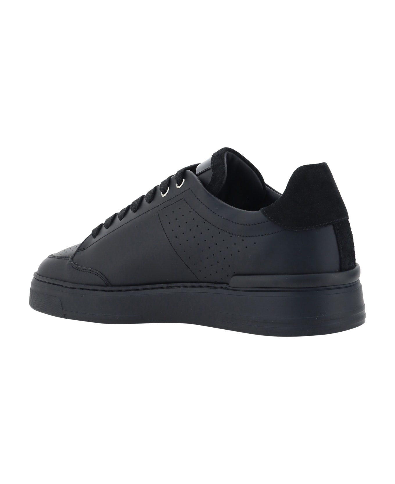 Philipp Plein Lo Top Sneakers - Black/black