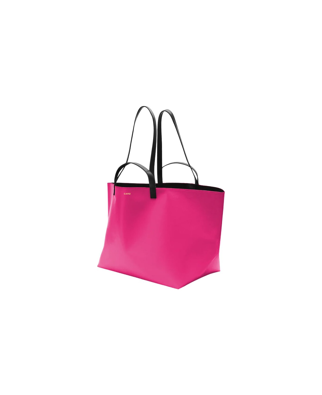 Cahu Medium Permanente Collection Le Pratique Tote Bag - Light Pink Black